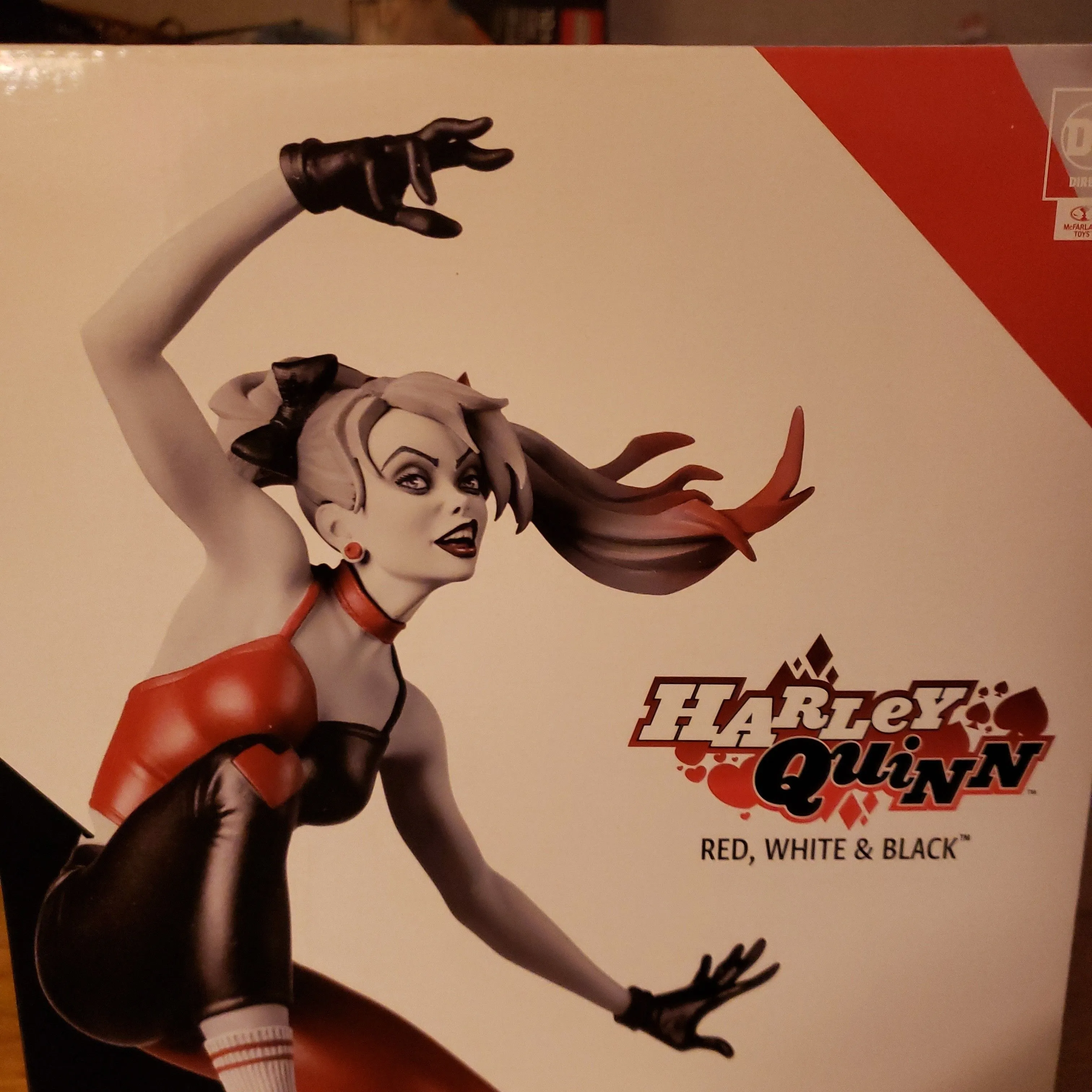 Product image for Harley Quinn Red, White & Black