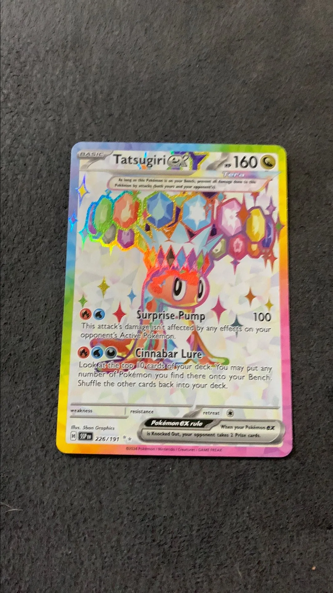 tatsugiri ex pokemon card Amazon.com: Pokemon - Tatsugiri ex 142/191