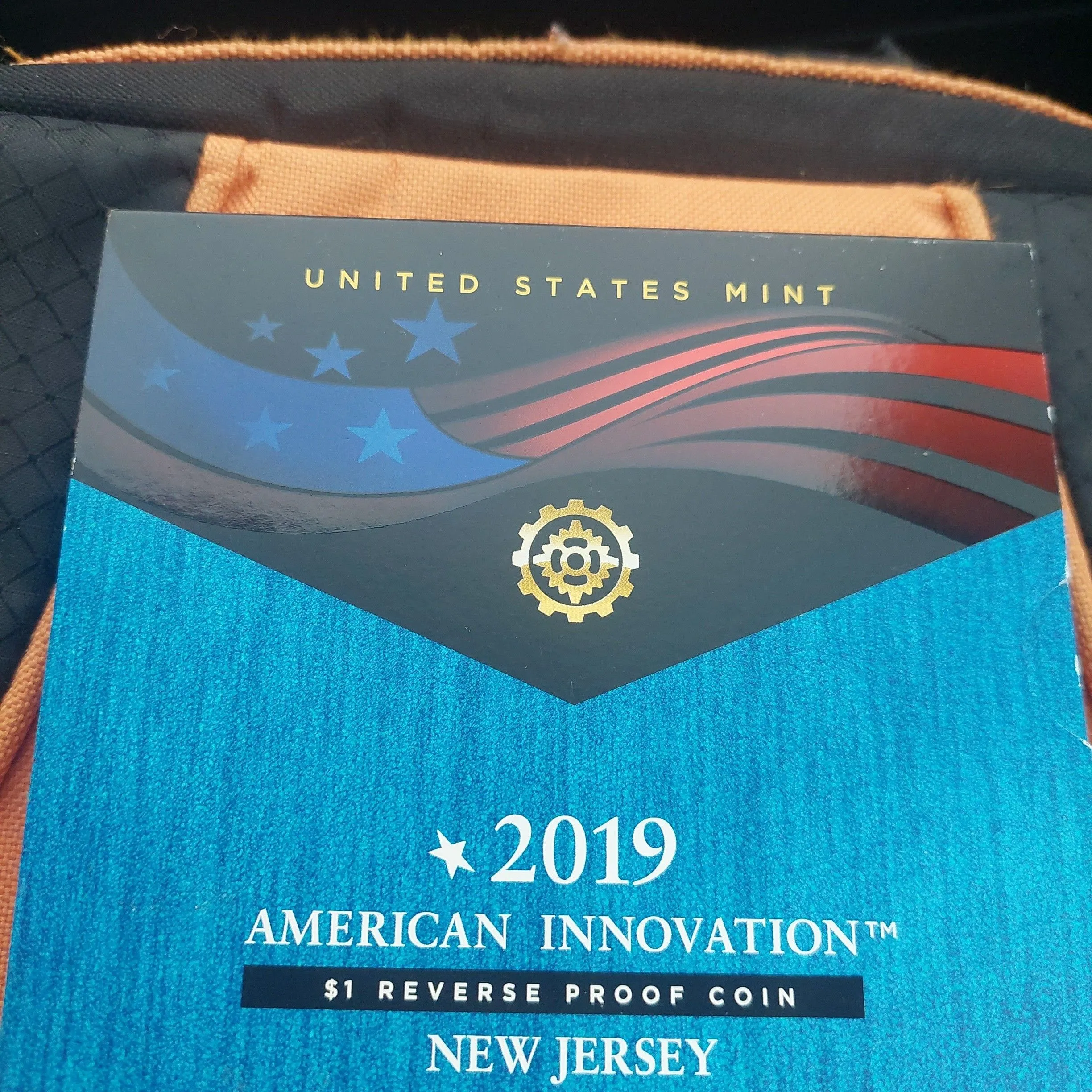 Product image for American innovation 1$ reverse proof coin