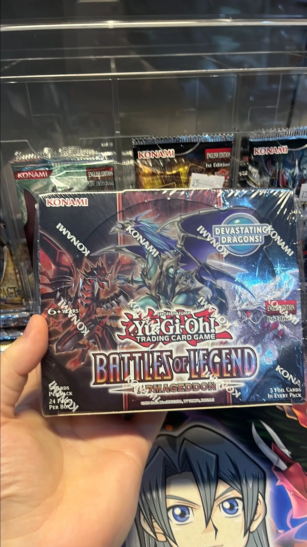 battle of legend armageddon booster box Amazon.com: Konami Yu-Gi-Oh! Battles of Legend: Armageddon Booster Box :  Toys & Games main image 1