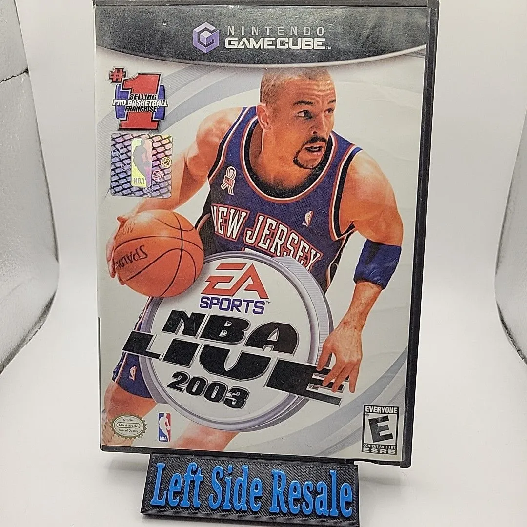 NBA Live 2003 (Nintendo GameCube, 2002) Missing Manual