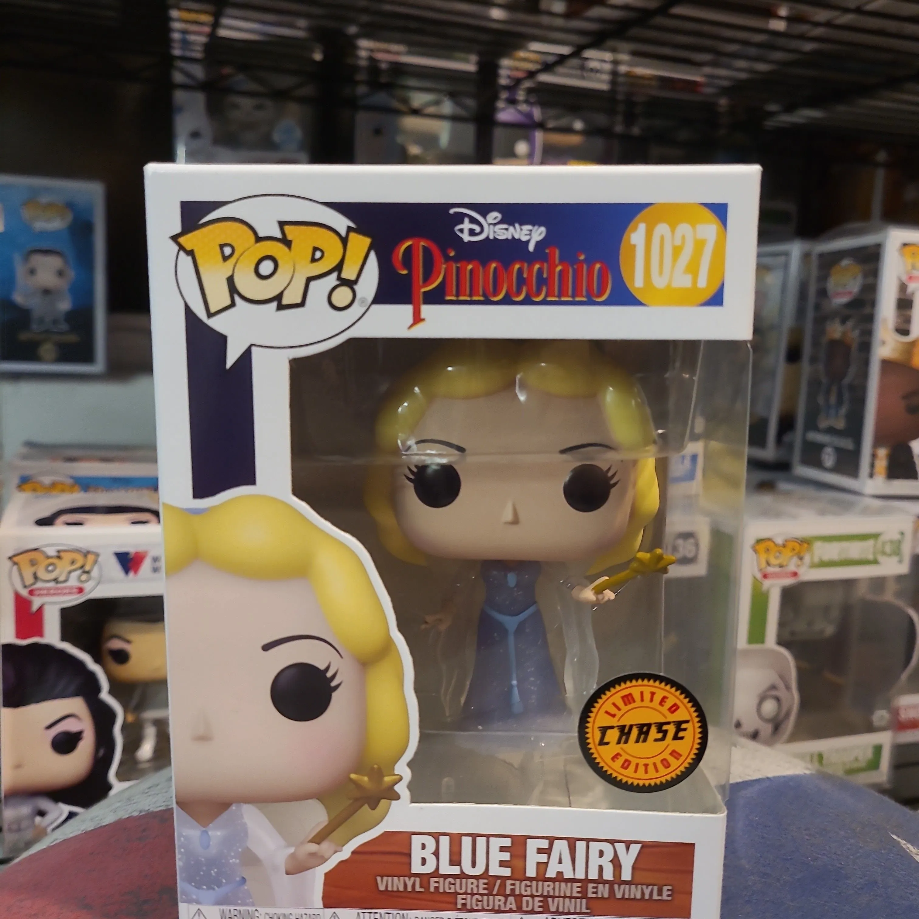 Product image for Funko PoP Blue Fairy 1027 (Diamond Glitter) (Chase)