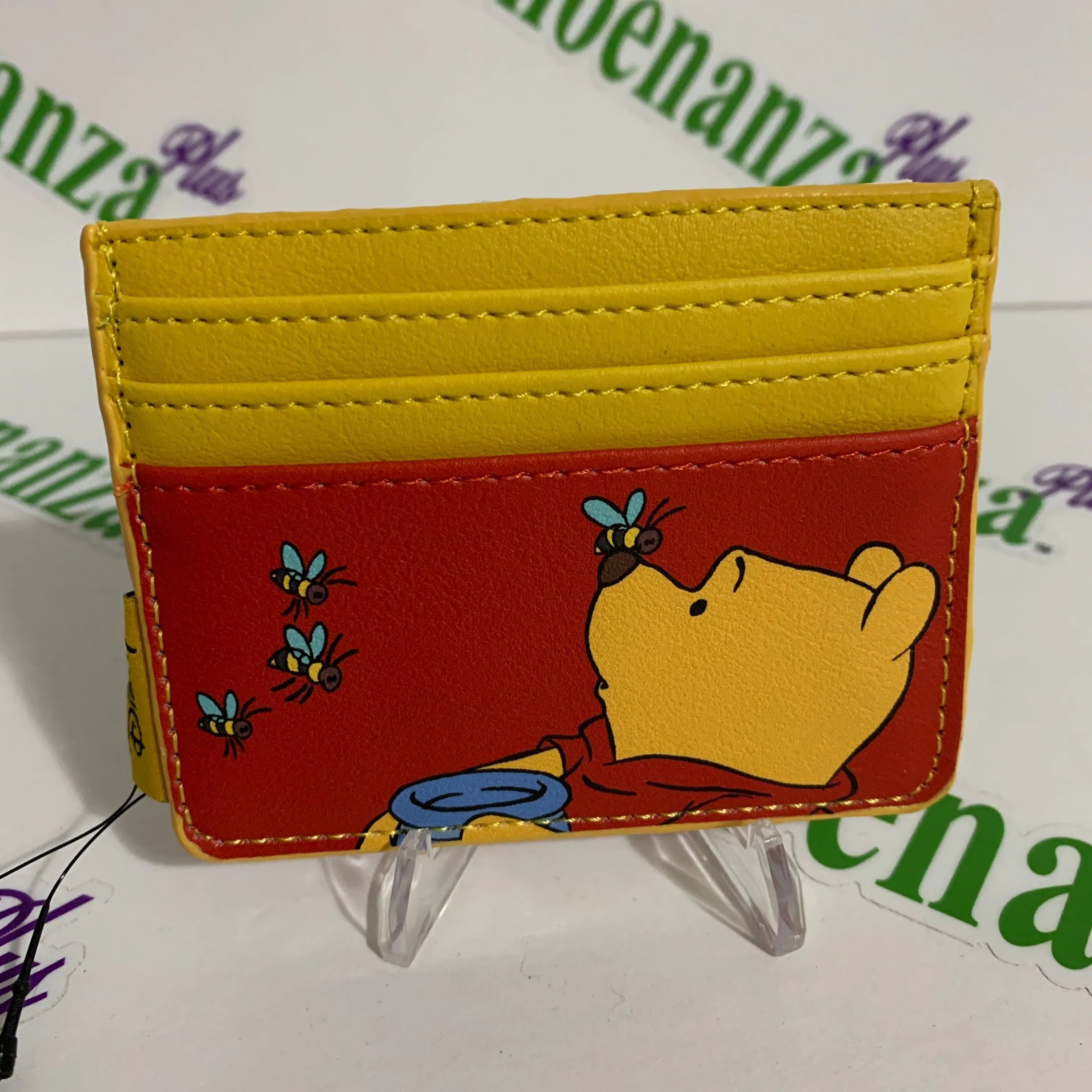 Product image for Loungefly Cardholder Disney Winnie The Pooh Honey Hunny Pot Bee Bees Card Holder