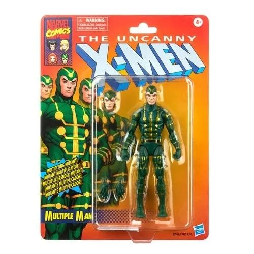 Product image for X-Men Marvel Legends Retro 6-Inch Action Figures Multiple Man