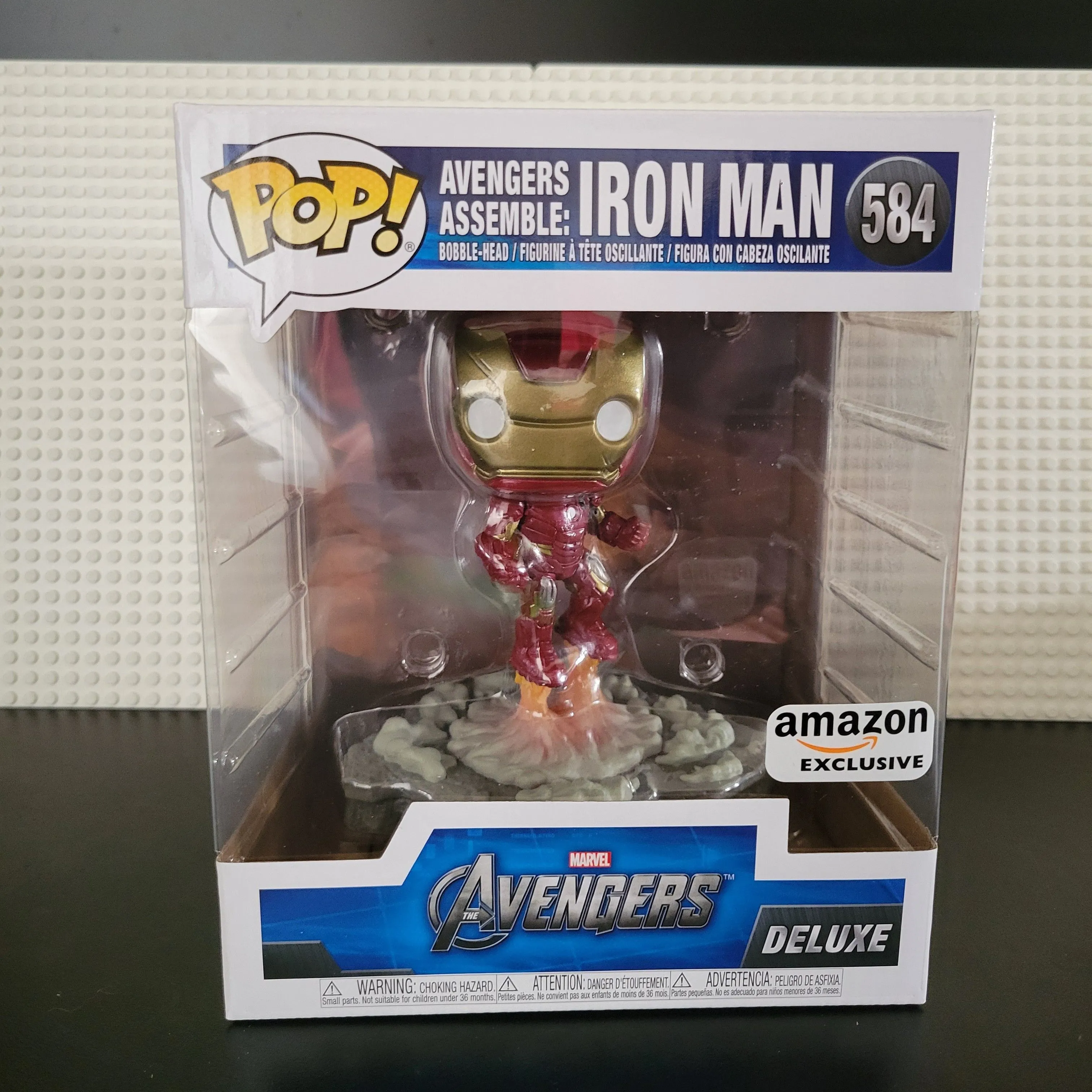 Product image for Funko Marvel - Iron Man #584 (Avengers Assembled Deluxe) Amazon Exclusive