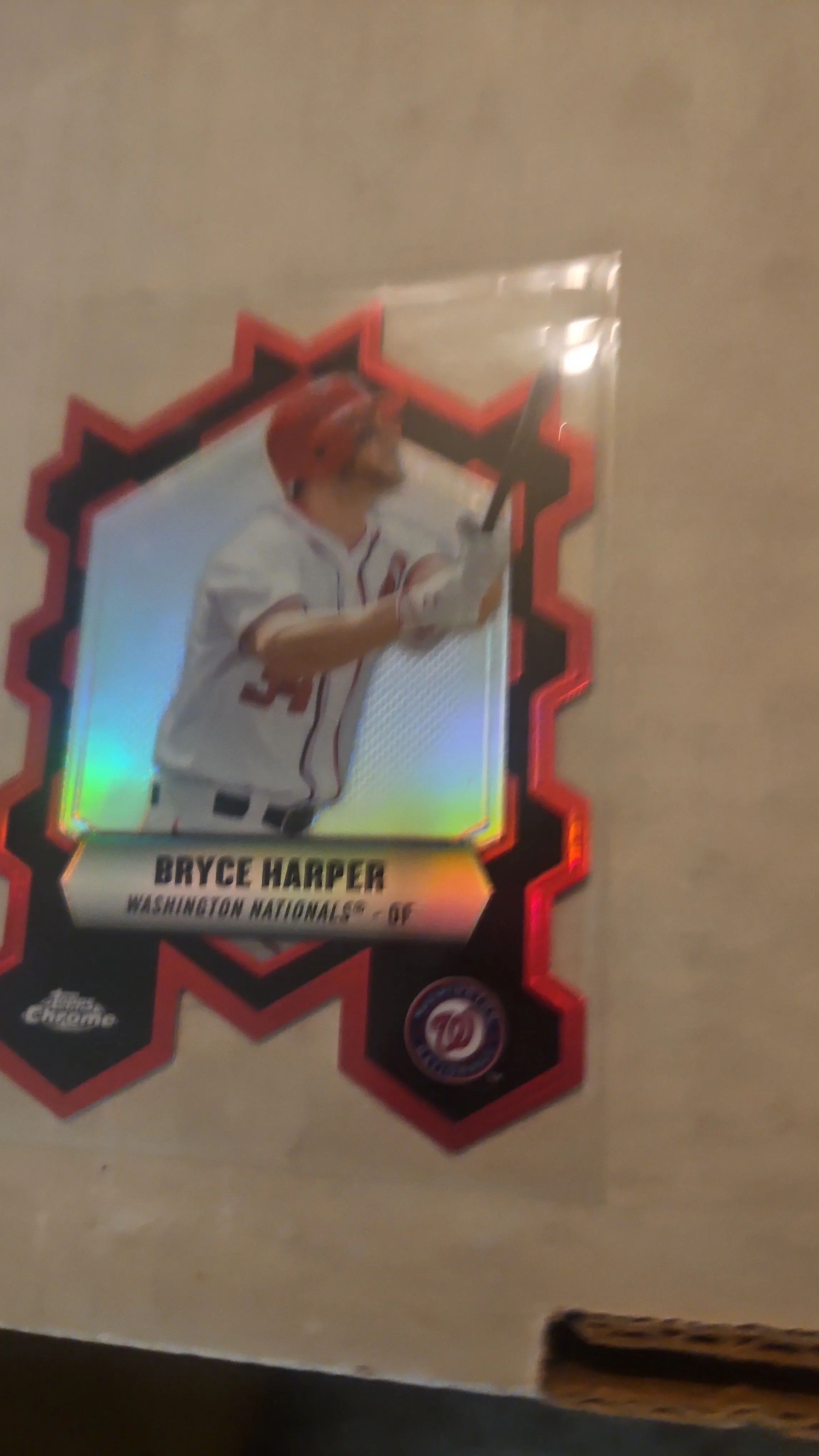 Product image for Bryce Harper 2013 topps chrome connections diecut Phillies 