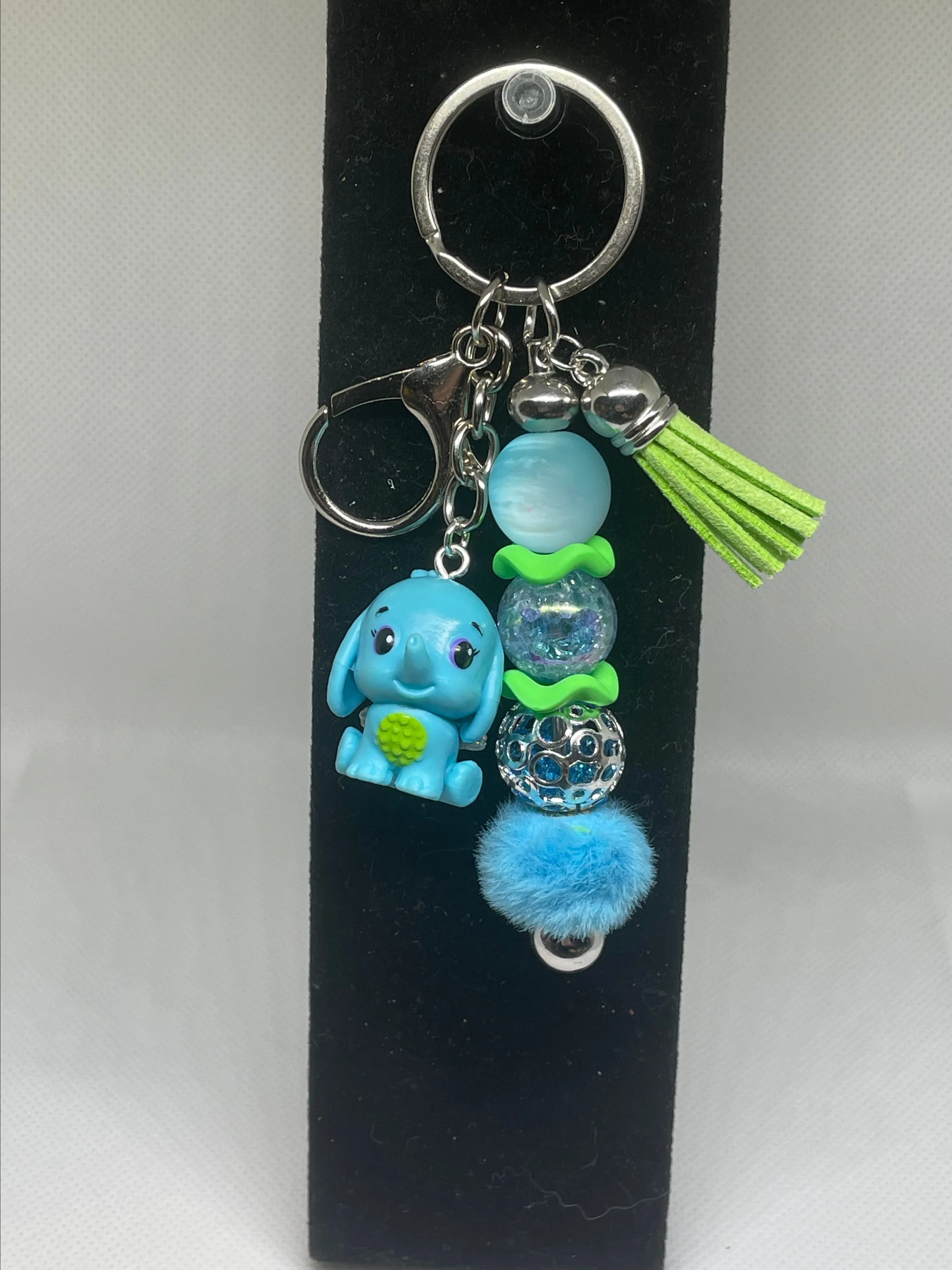 Product image for Blue Elephant Keychain