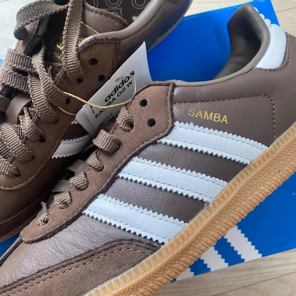 adidas Samba OG Dark Brown Womens  Whatnot: Shop, Sell, Connect