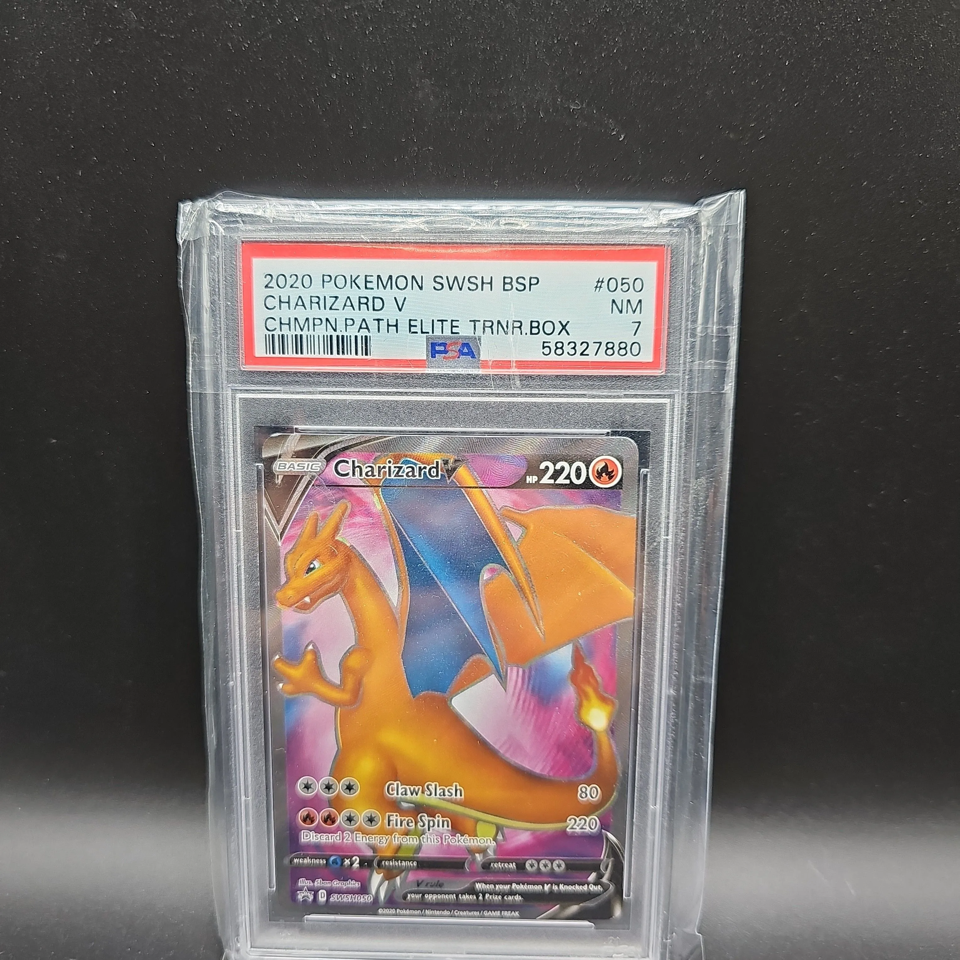 Product image for Charizard V Promo Psa 7