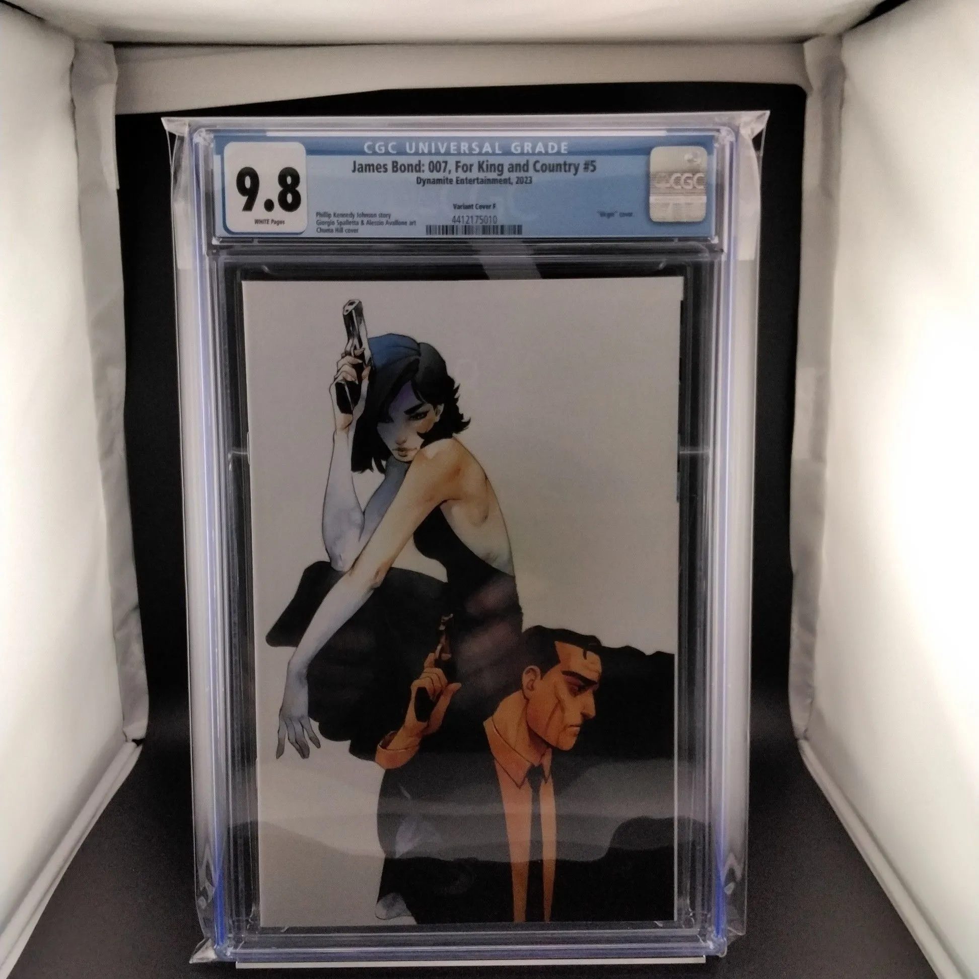Product image for James Bond: 007, For King & Country #5 CGC 9.8