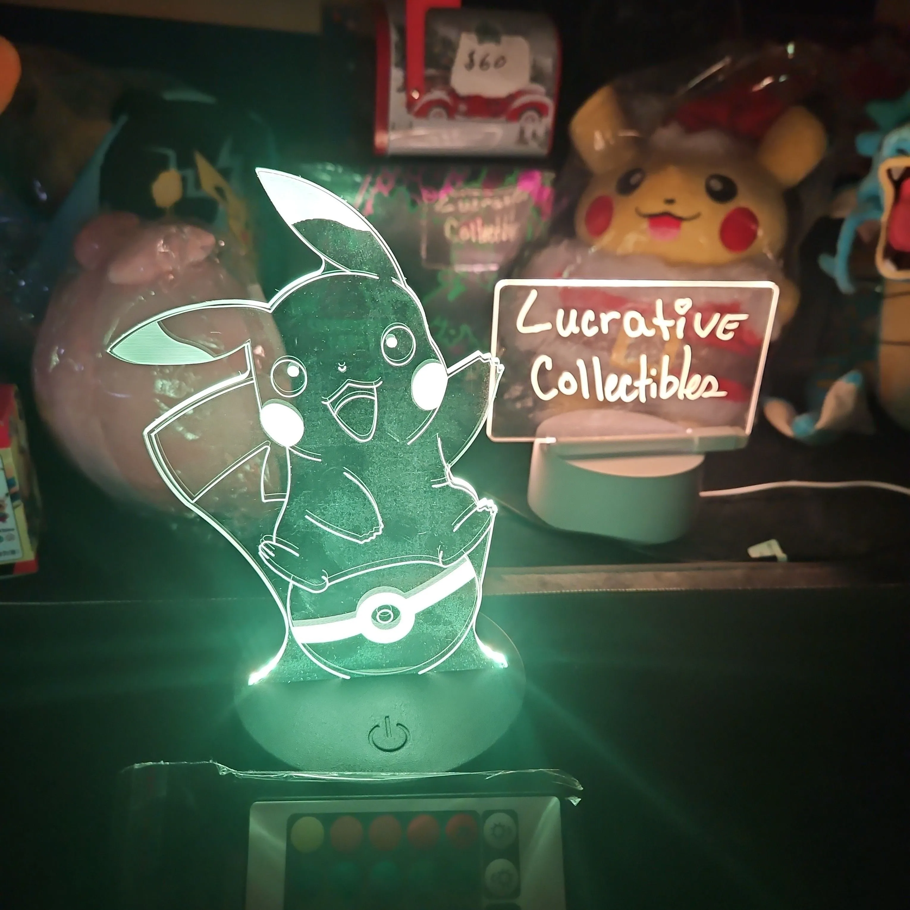 Product image for acrylic light-Pikachu 