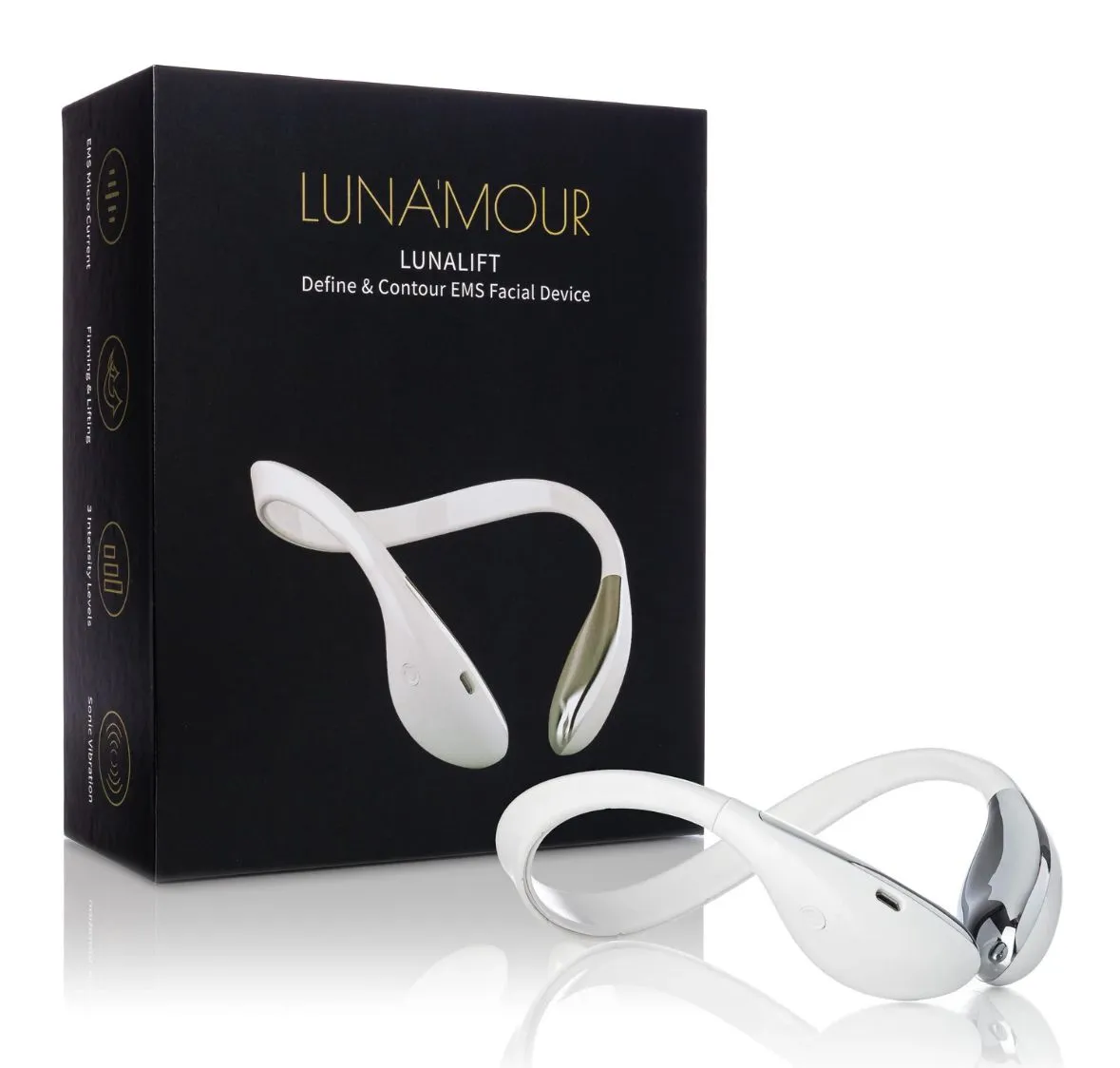 Product image for New LUNALIFT: DEFINE & CONTOUR EMS FACIAL DEVICE in Box (SEALED) MSRP $695