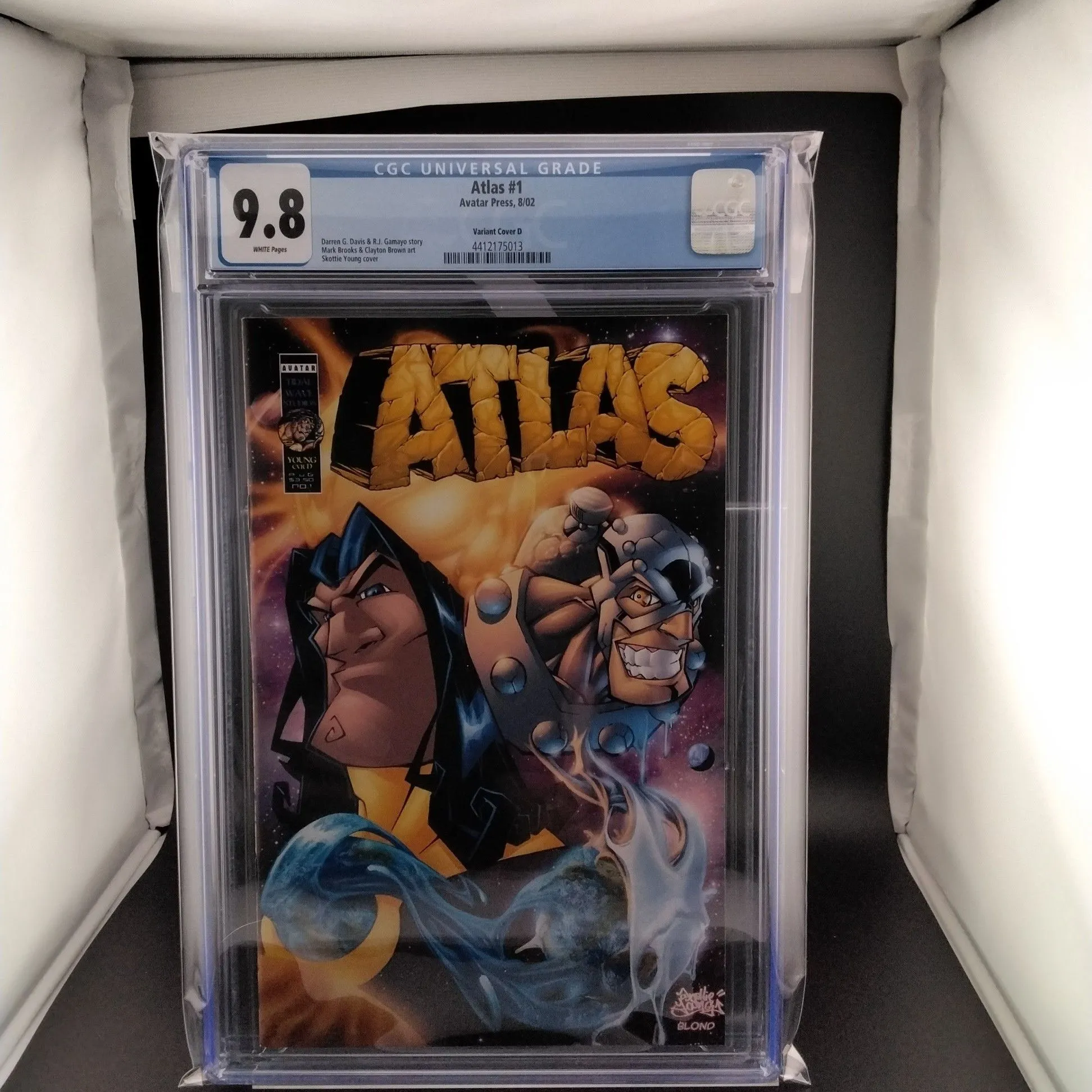 Product image for Atlas #1 CGC 9.8 