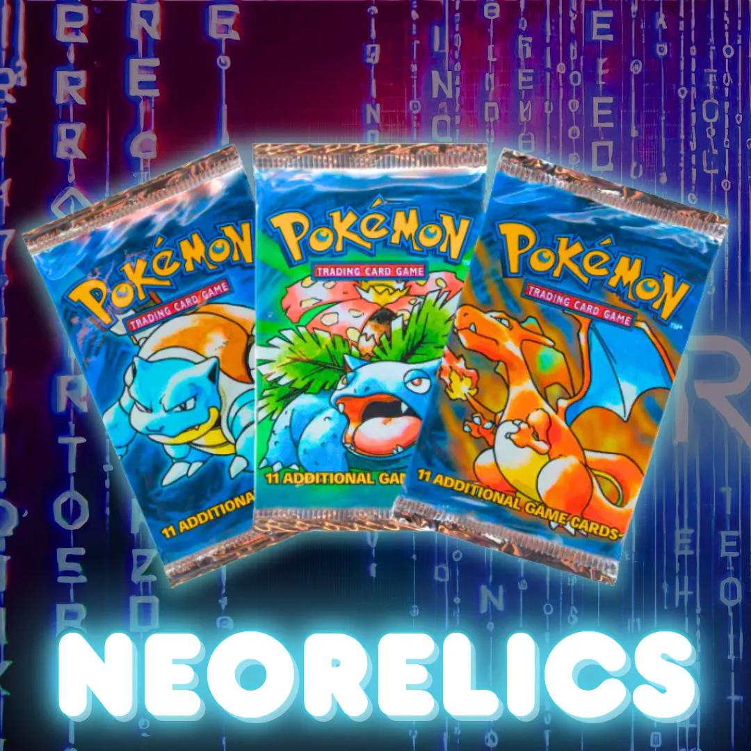 Product image for Base Set Unl. 3 Pack🔥1 Guaranteed Holo or Refund (BOX FRESH)