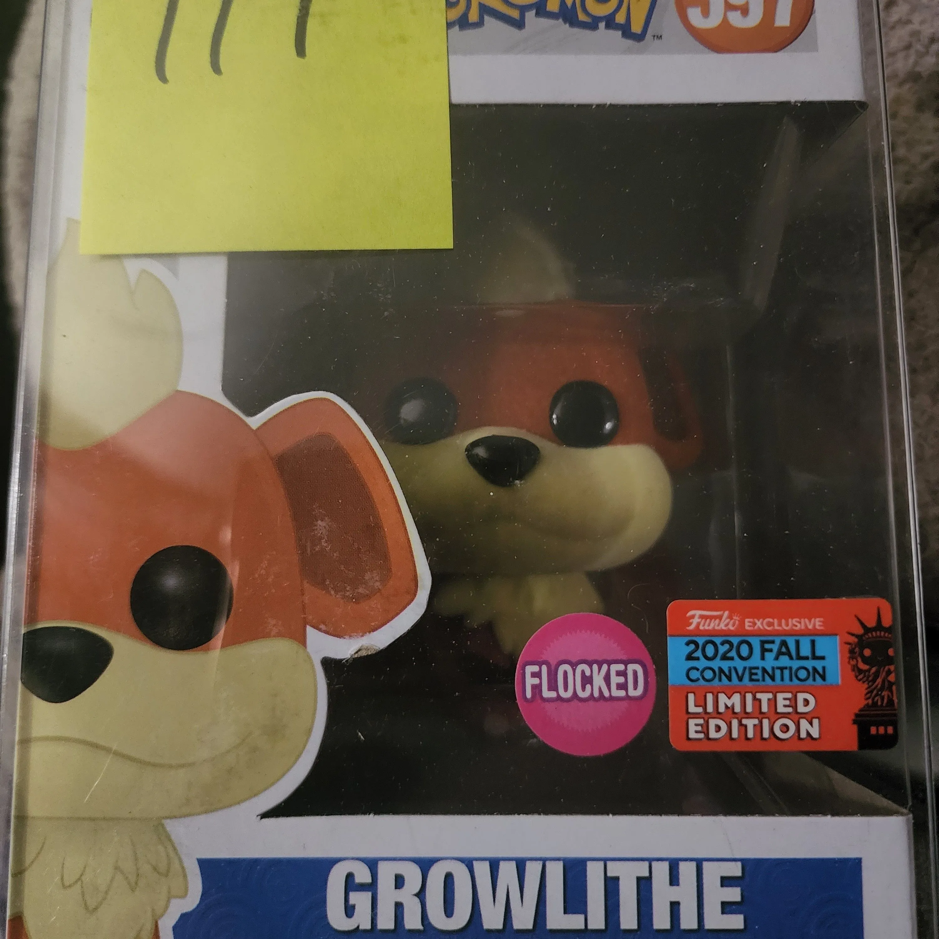 Product image for #597 Flocked Growlithe 