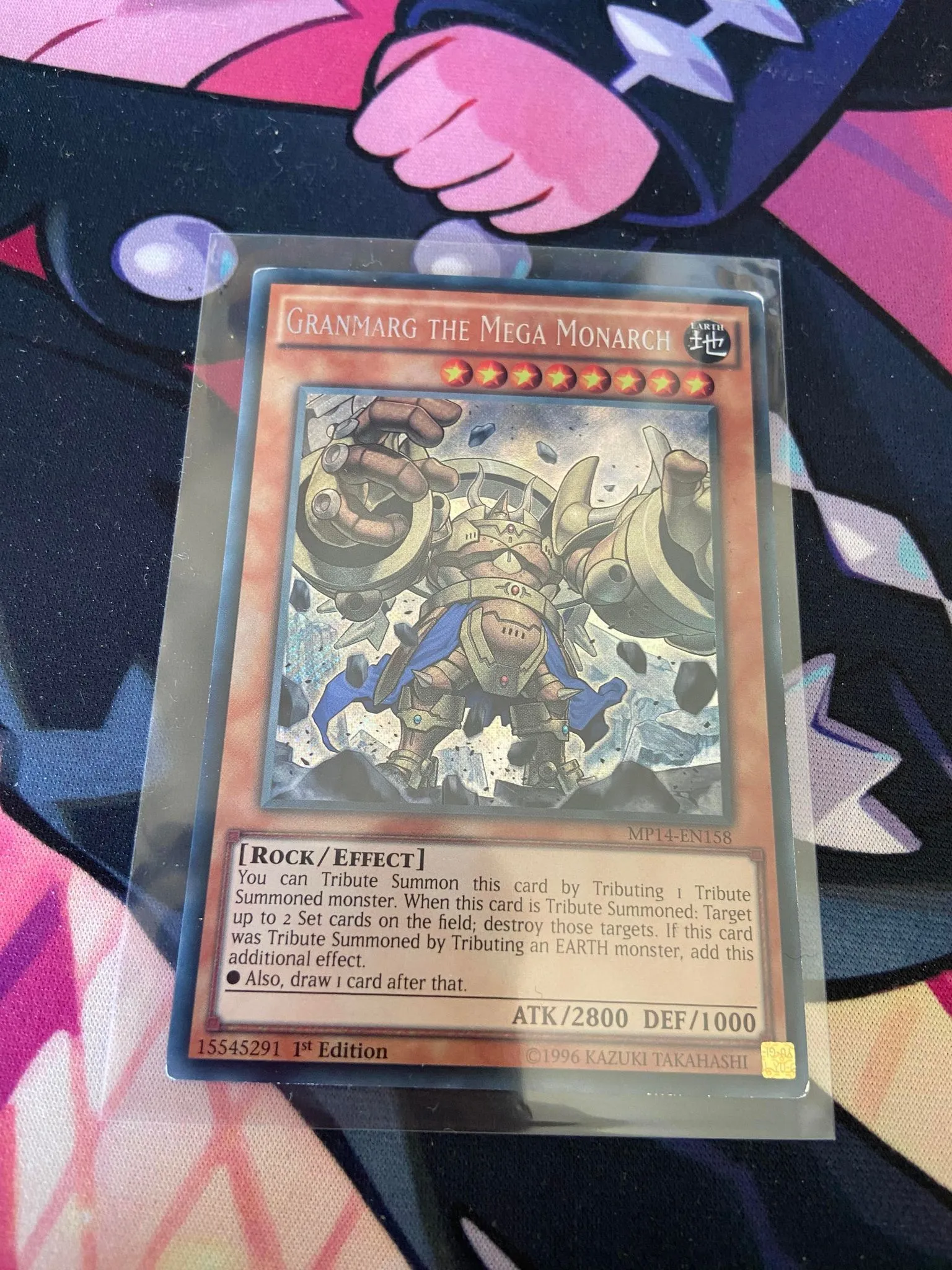 Product image for MP14-EN158 Granmarg The Mega Monarch Secret Rare 1st Ed Yugioh Card LP