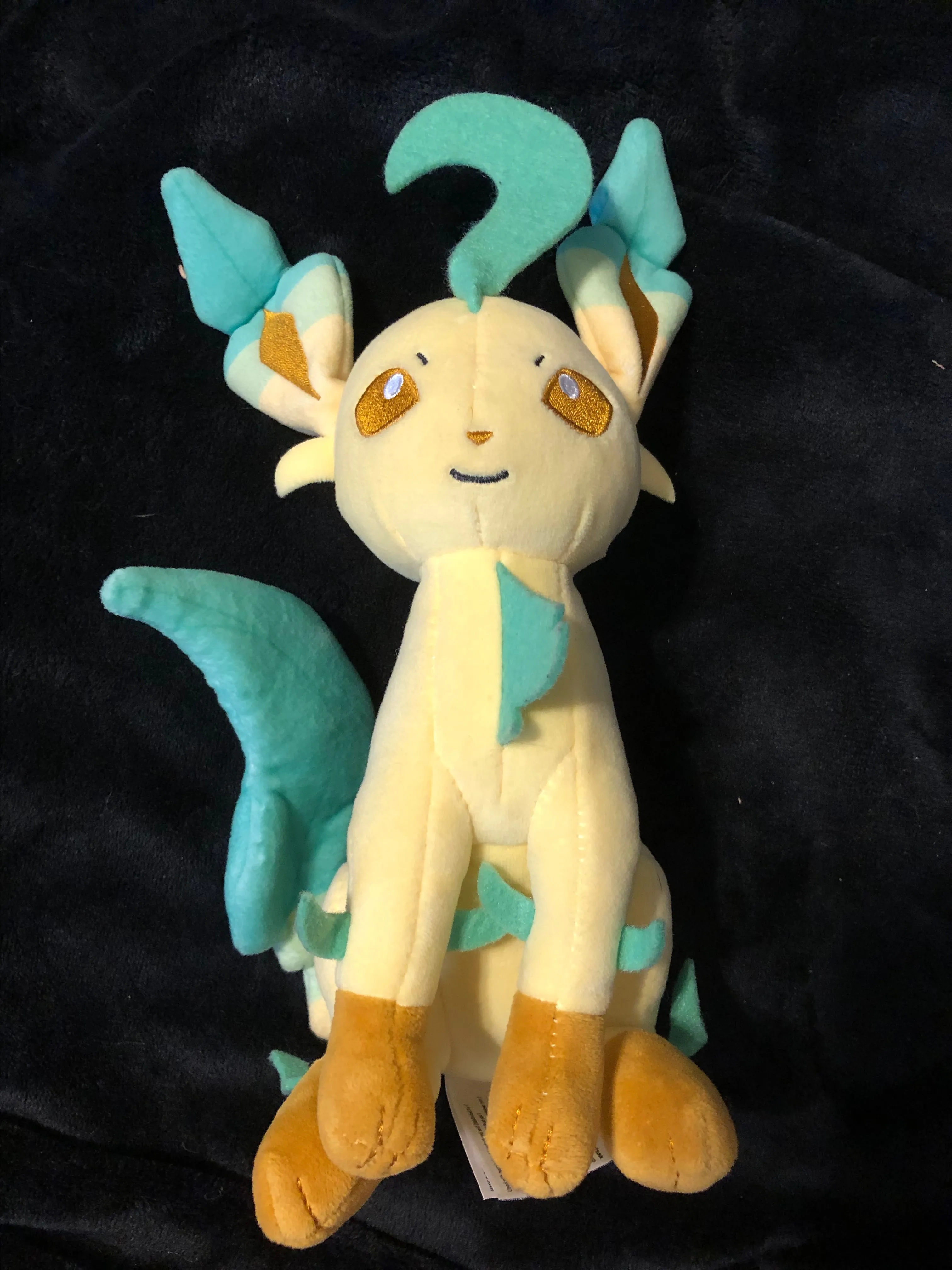 Product image for Pokemon Leafeon Eeveelution Sitting 10" Plush 2021