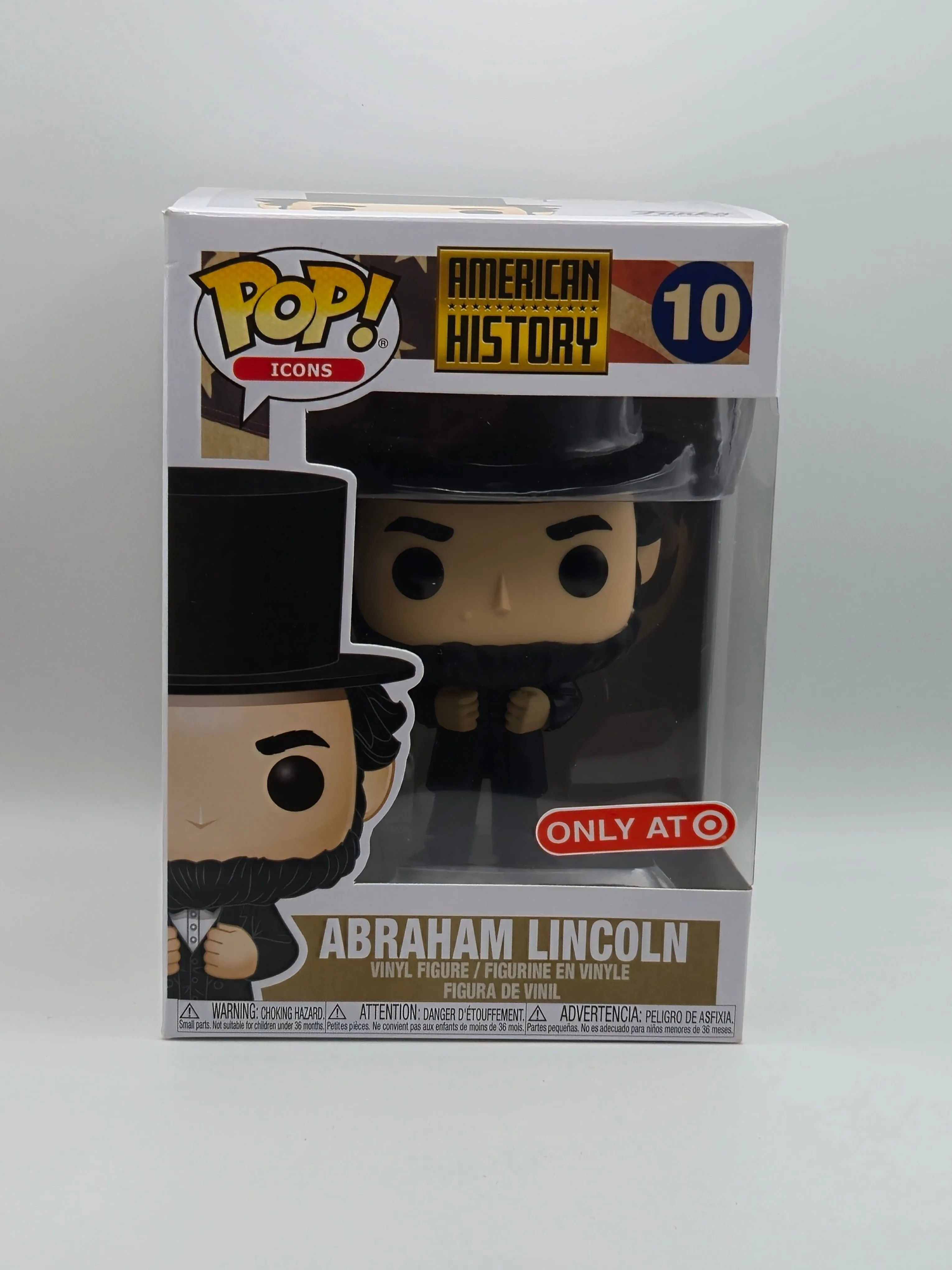 Product image for Funko Pop! Abraham Lincoln American History  (Target Excl) #10 VAULTED