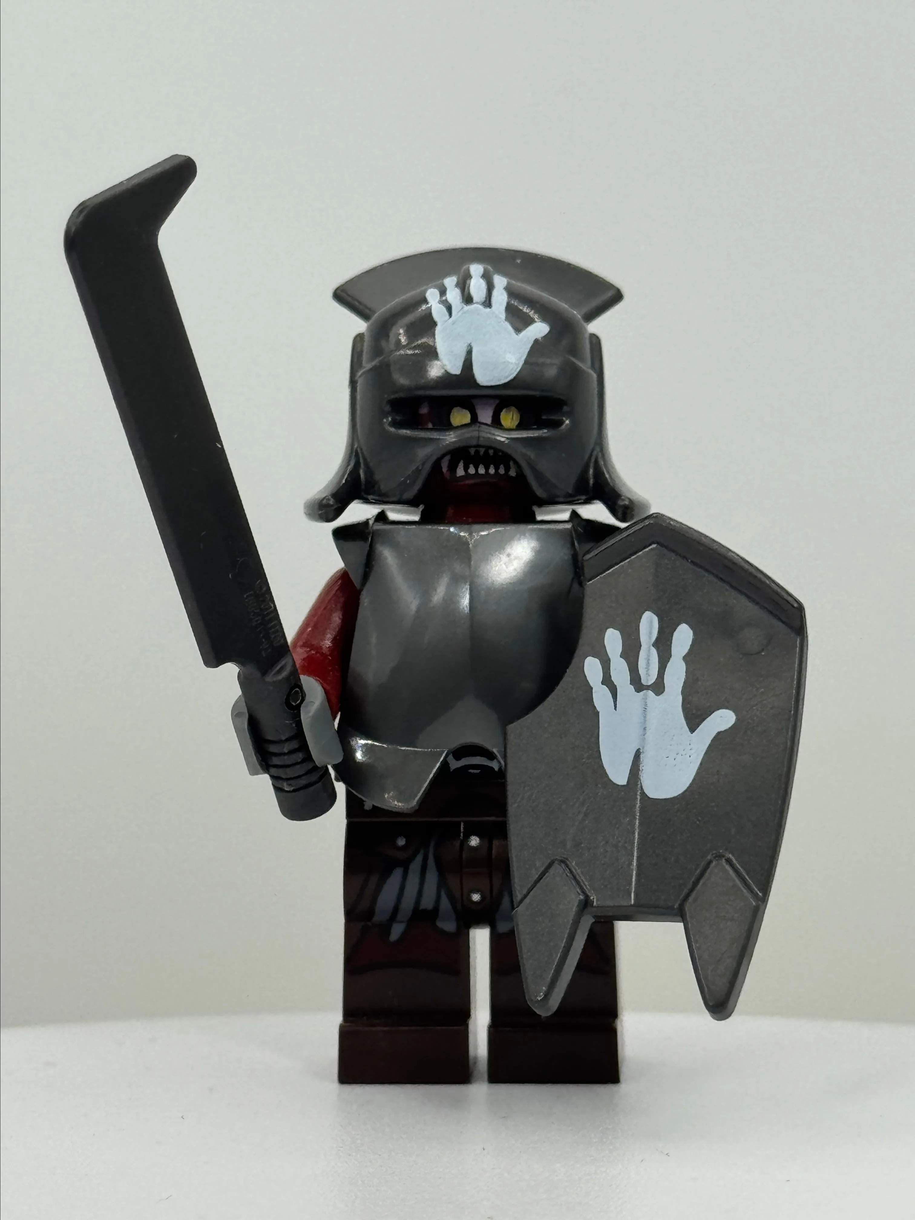 Product image for The Lord of the Rings - Uruk-hai, Handprint Helmet & Shield
