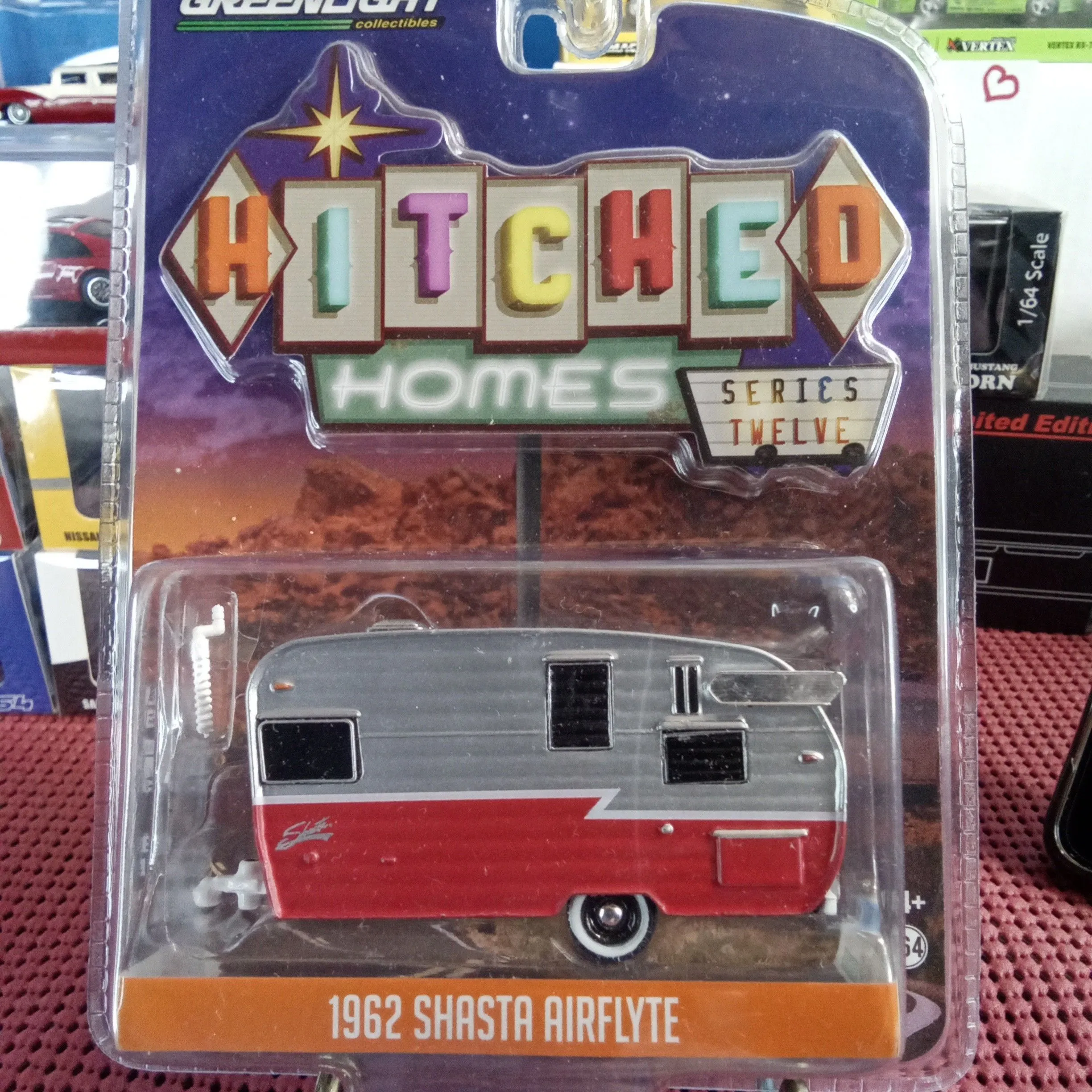 Product image for GL Hitched Homes Series 12 - 1962 Shasta Airflyte
