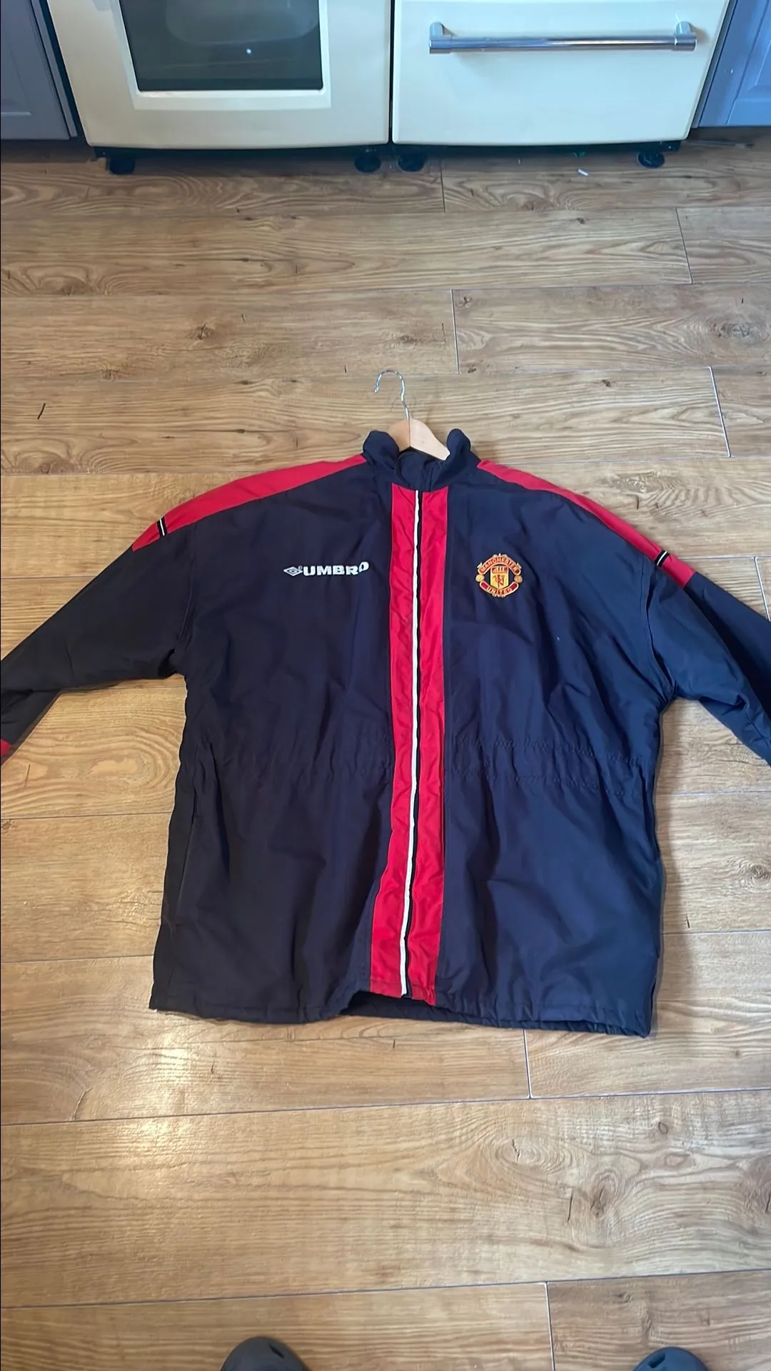 Product image for Vintage Manchester United Coaching Jacket men's XL