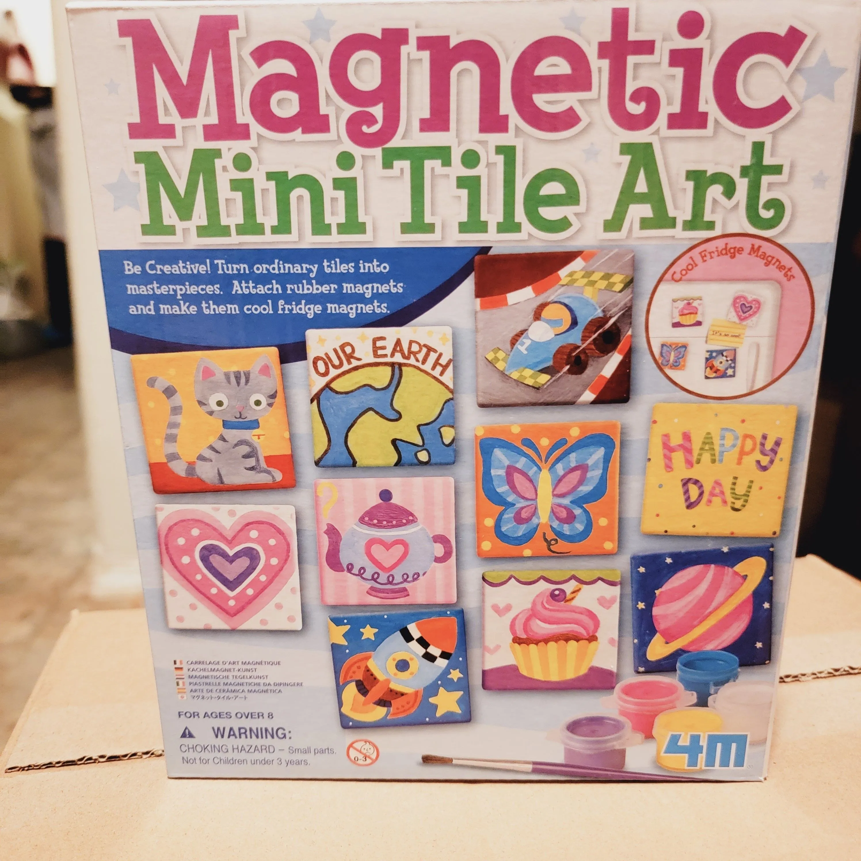 Product image for Magnetic Tile Art Kit