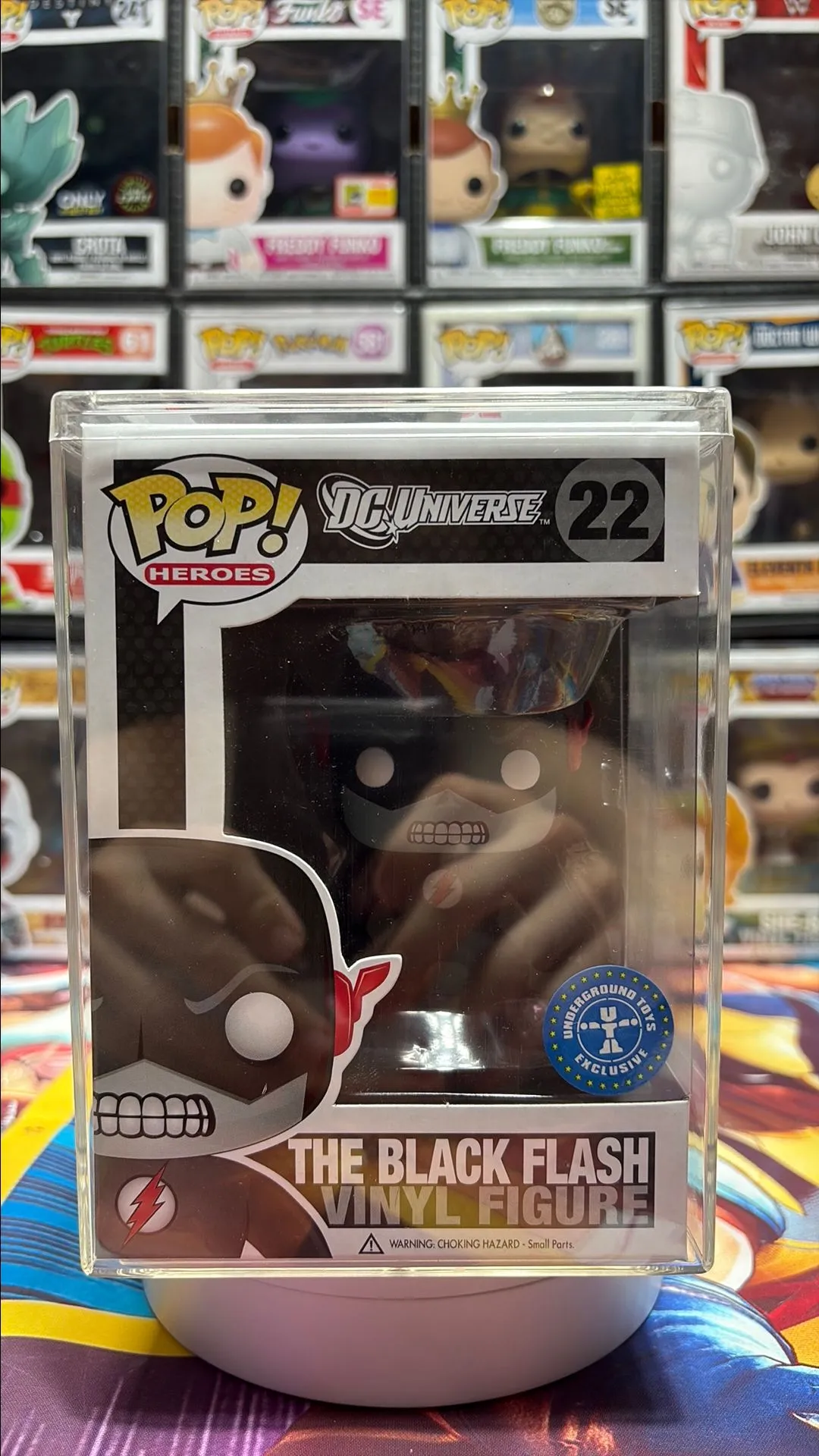 Product image for The black flash 22 Funko Pop underground toys exclusive