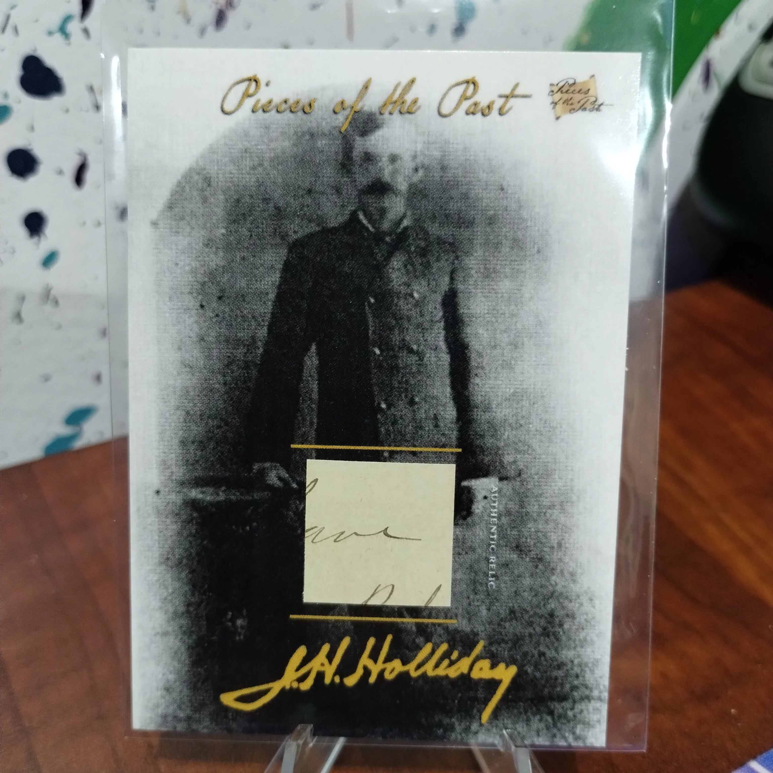 Product image for Doc Holliday Handwriting relic