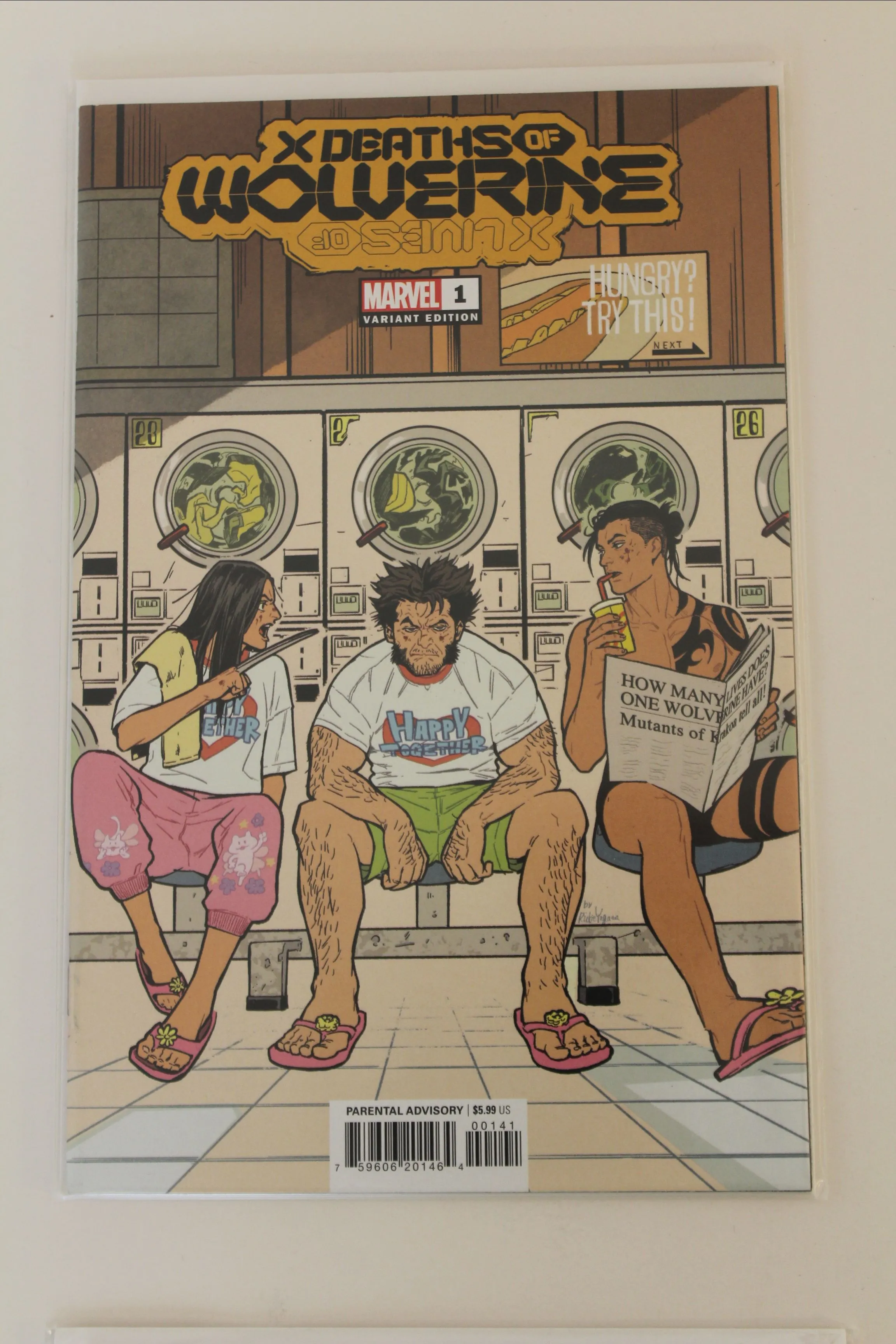 Product image for X Deaths of Wolverine (2022 Marvel) #1 D Cover by Rickie Yagawa 1:25 Ratio Variant