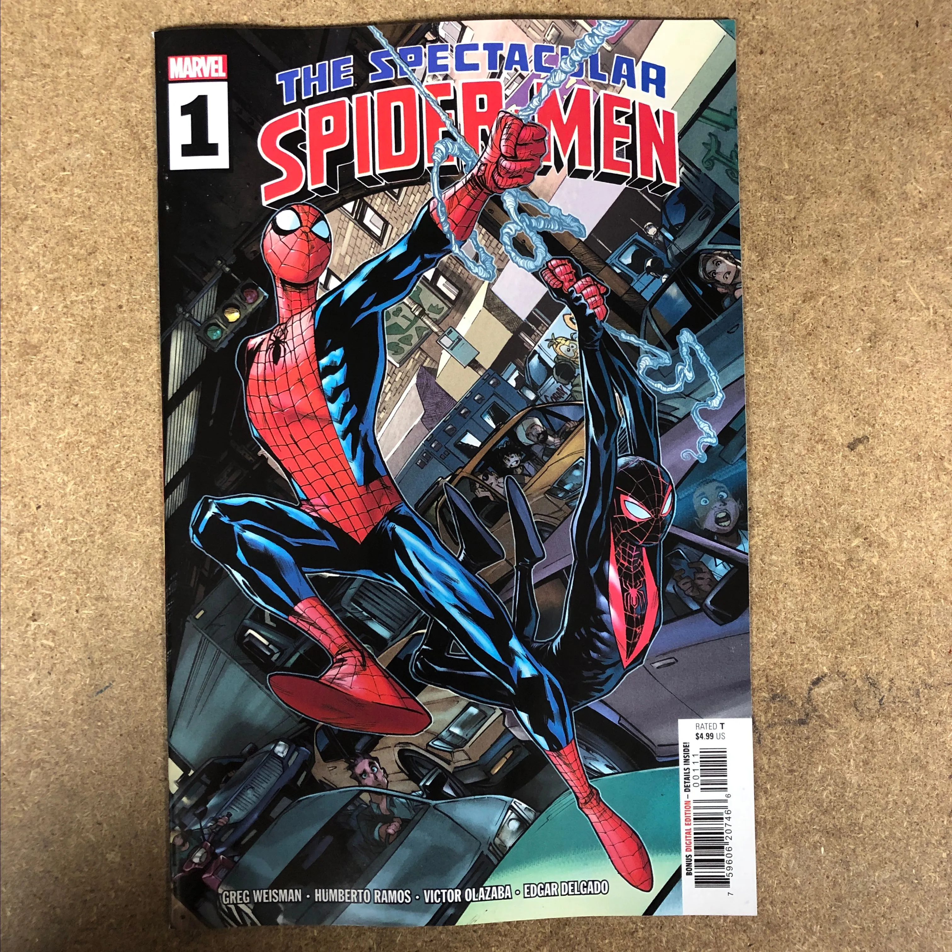 Product image for SPECTACULAR SPIDER-MEN #1 (2024) MARVEL COMICS
