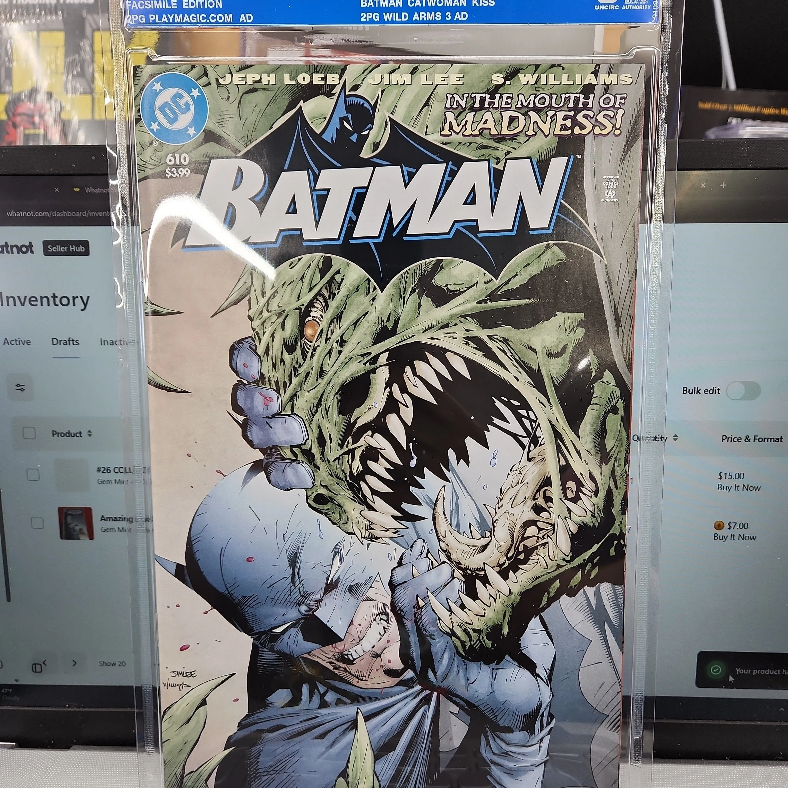 Product image for #26 COLLECT FOREVER UNCIRCULATED BATMAN VOL 1 610A FACSIMLE 