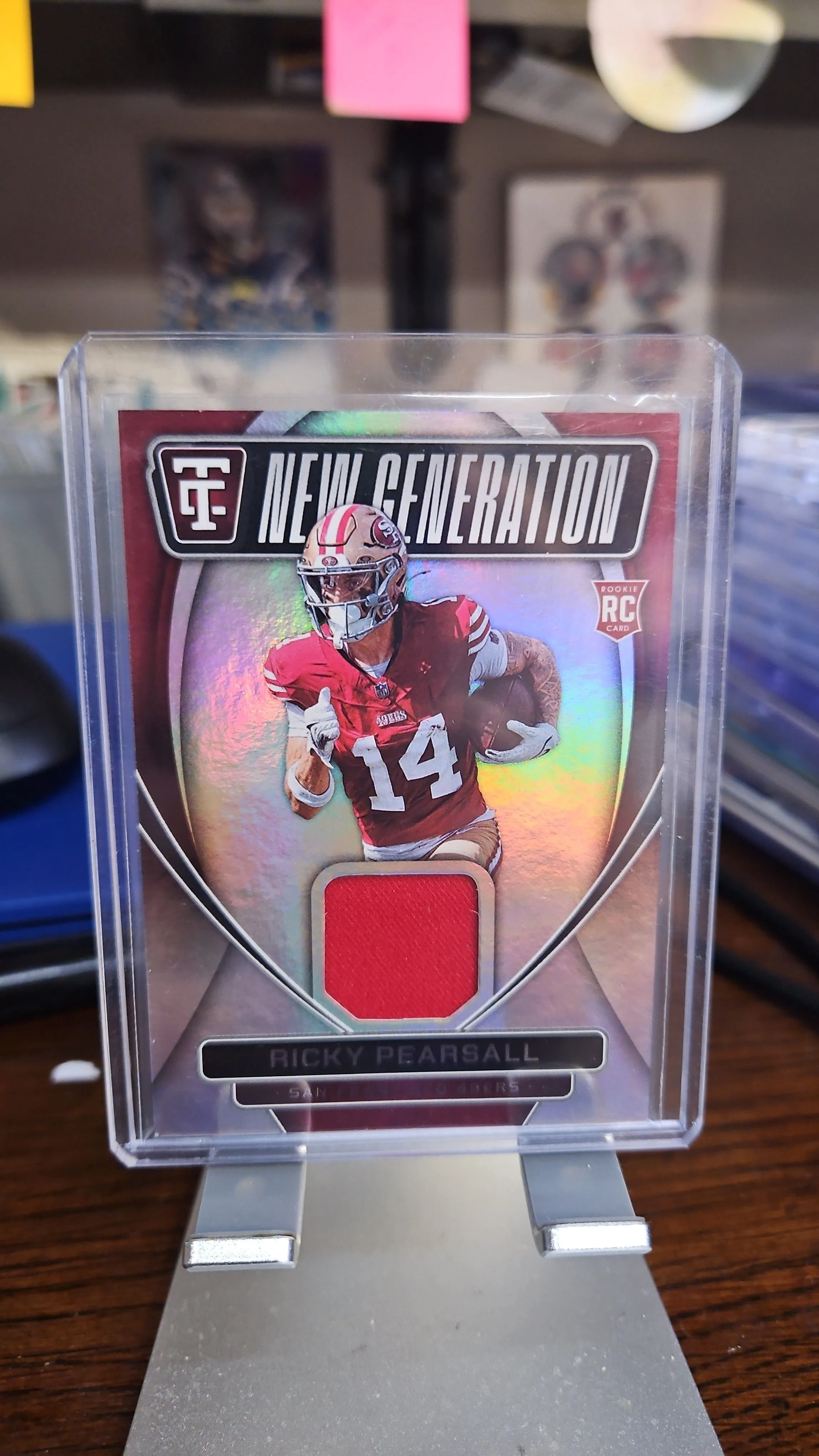 Product image for Ricky Pearsall Rookie Patch...2024 Totally Certified..49ers