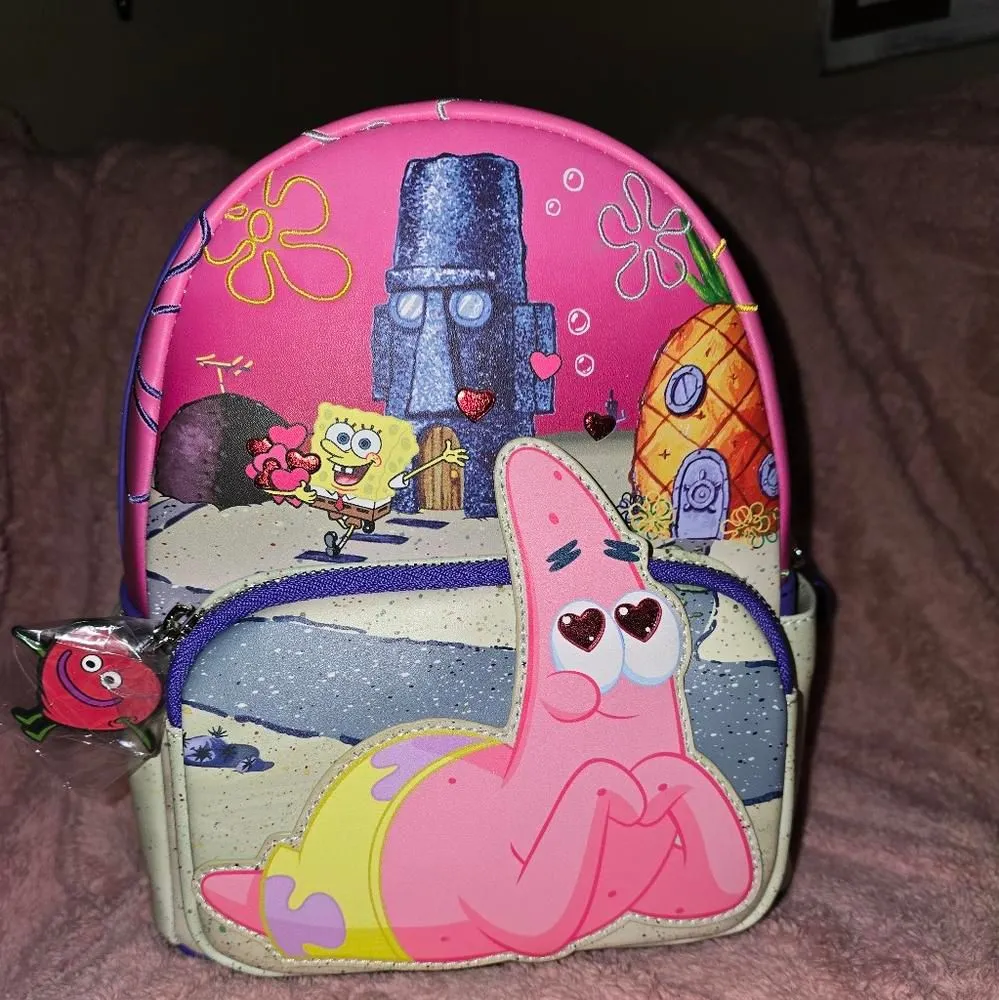Product image for SpongeBob SquarePants & Patrick Star Hearts Mini Backpack