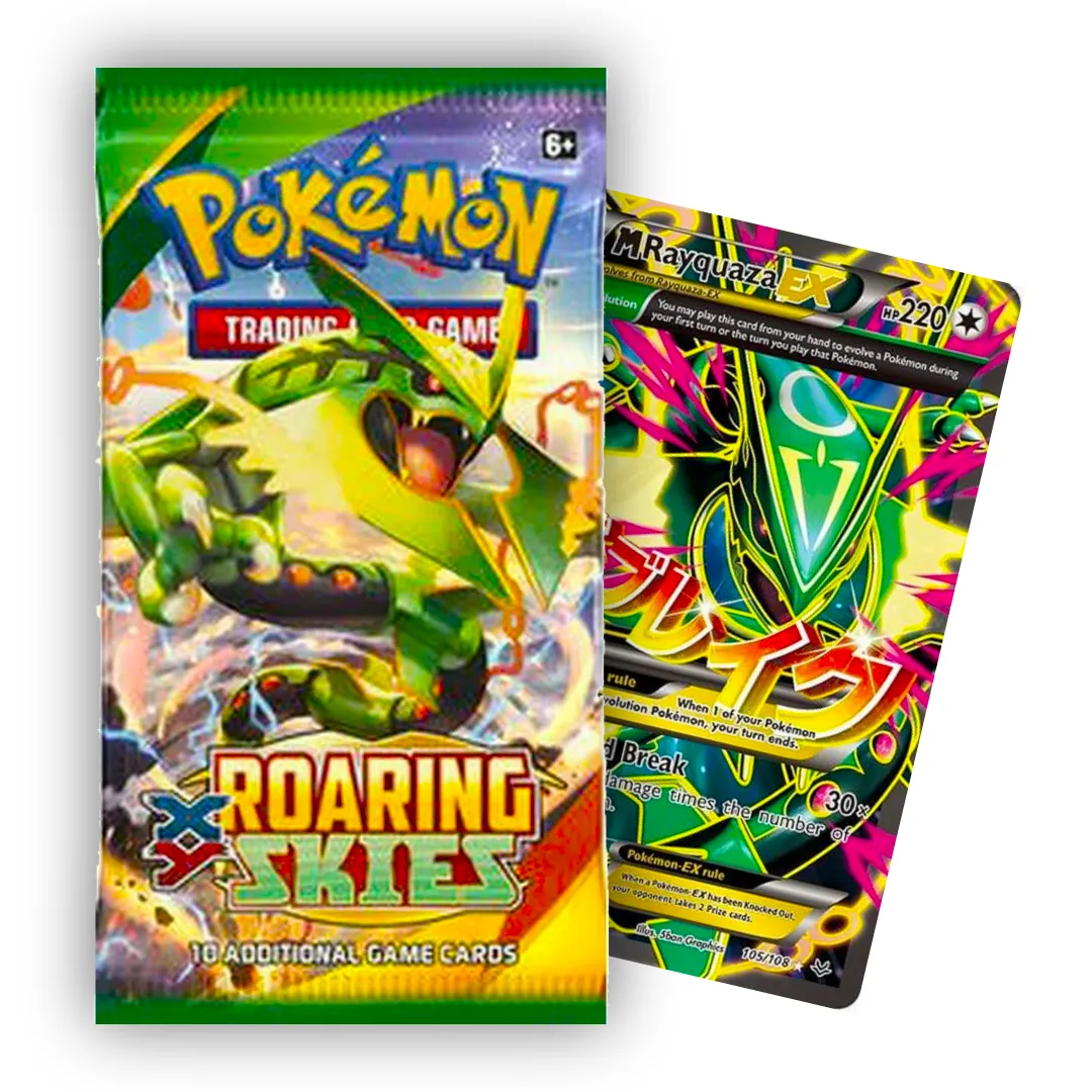 XY Roaring Skies Booster Pack (ripped live)  Whatnot: Shop, Sell, Connect