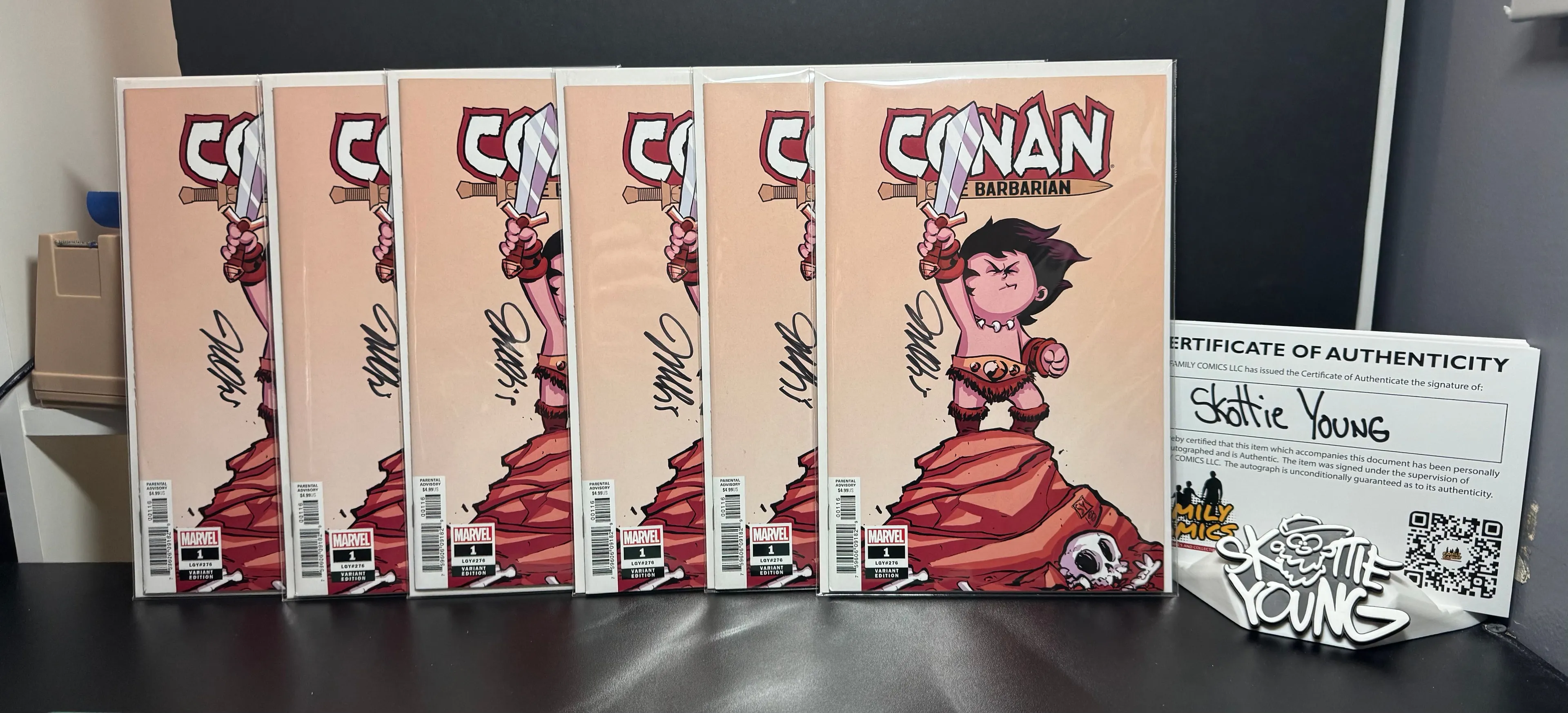 Product image for Conan the Barbarian 1, Skottie Young: Signed by Skottie Young