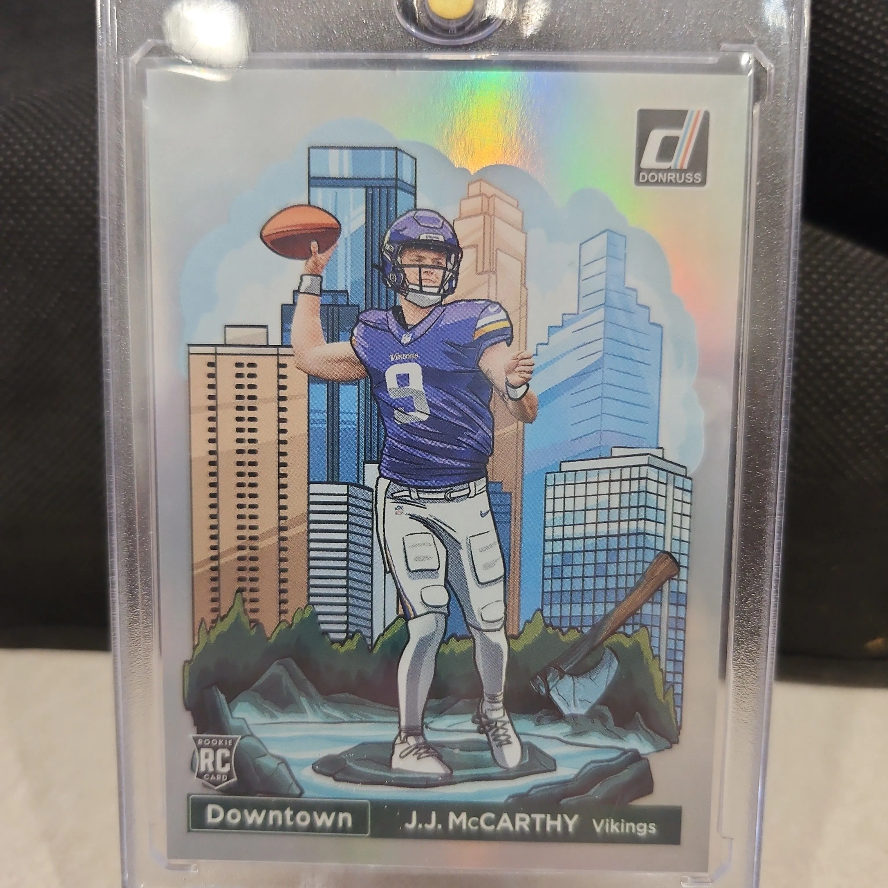 Product image for JJ McCarthy Donruss Downtown