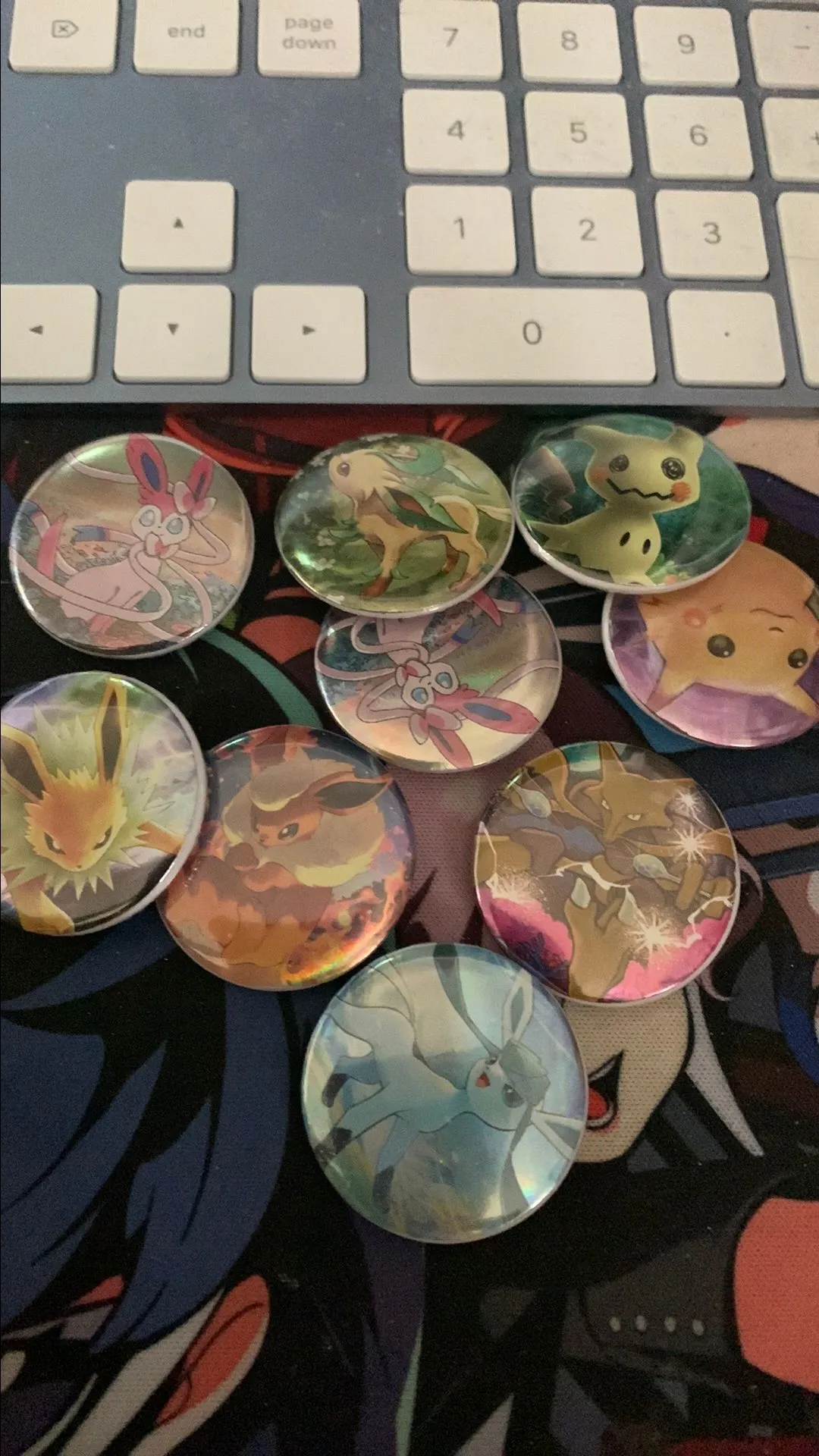 Product image for Random Holographic Pokémon Button