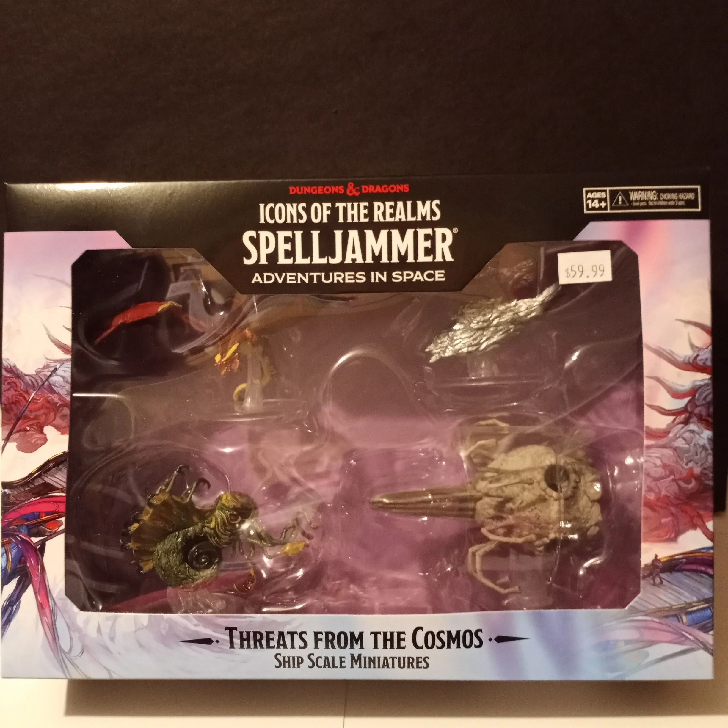 Product image for D&D Icons of the Realms Spelljammer Adventures in Space Threats from the Cosmos Box Set