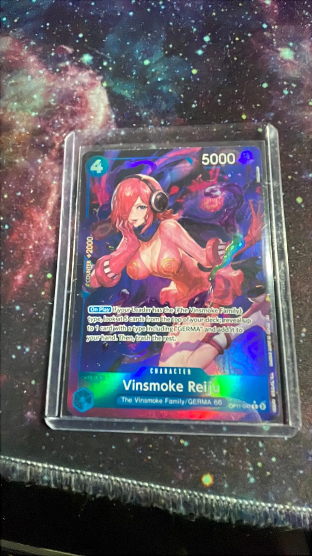 Product image for OP-11 VINSMOKE REIJU ALT ART!