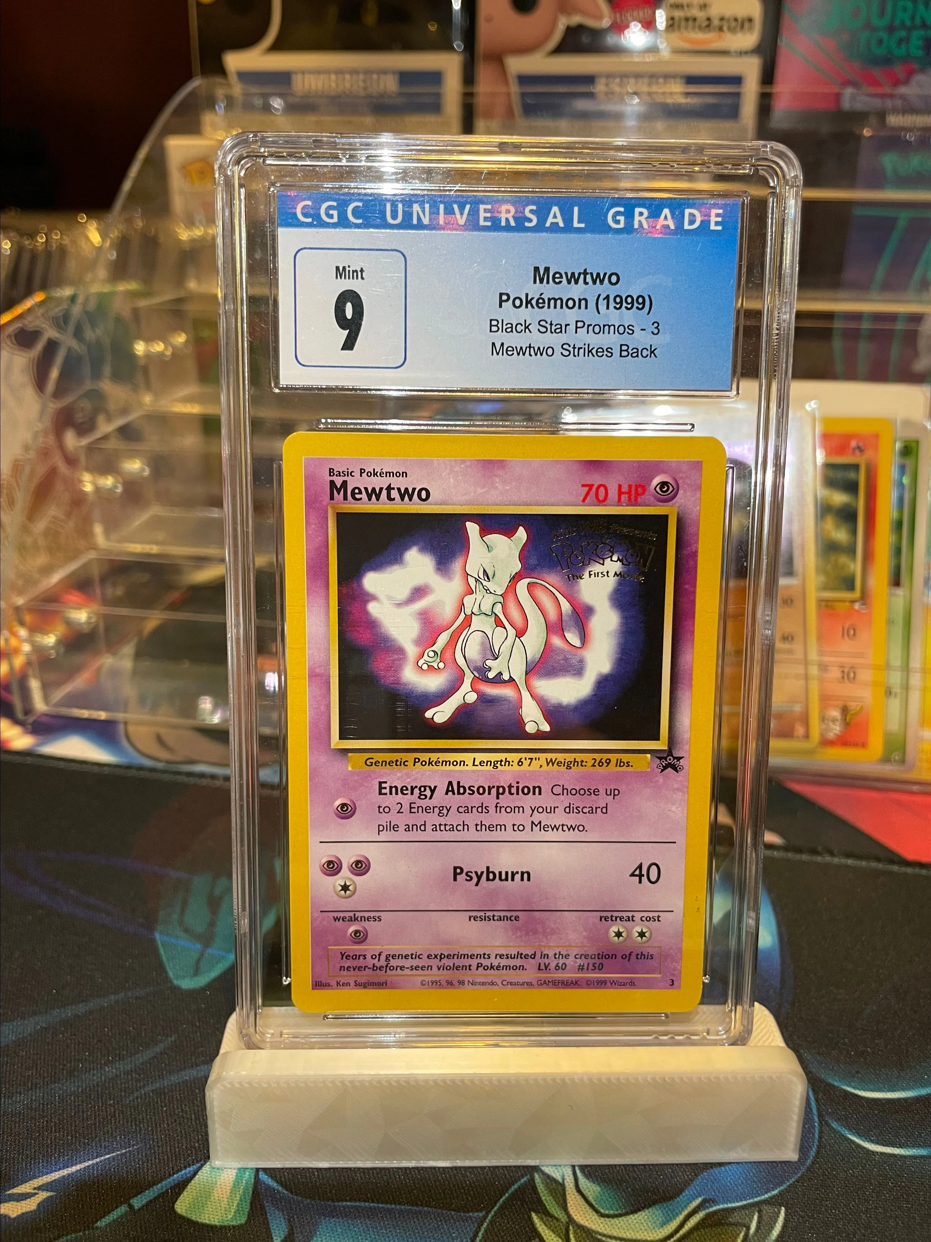 mewtwo pokemon card movie promo Japanese Pokémon main image 1
