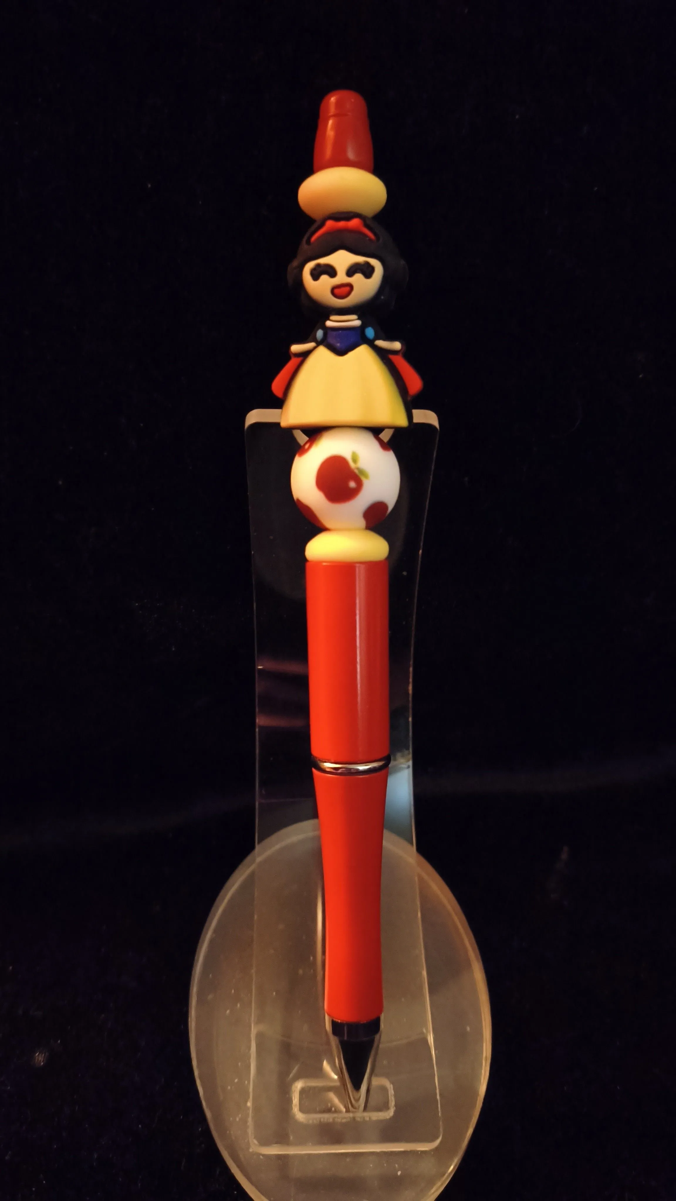 Product image for Beadable Pens - Red Snow White #302