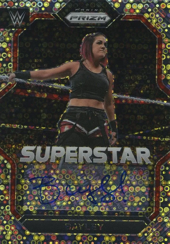 Product image for 2023 Panini Prizm Superstar Autograph Bayley #SA-BYL