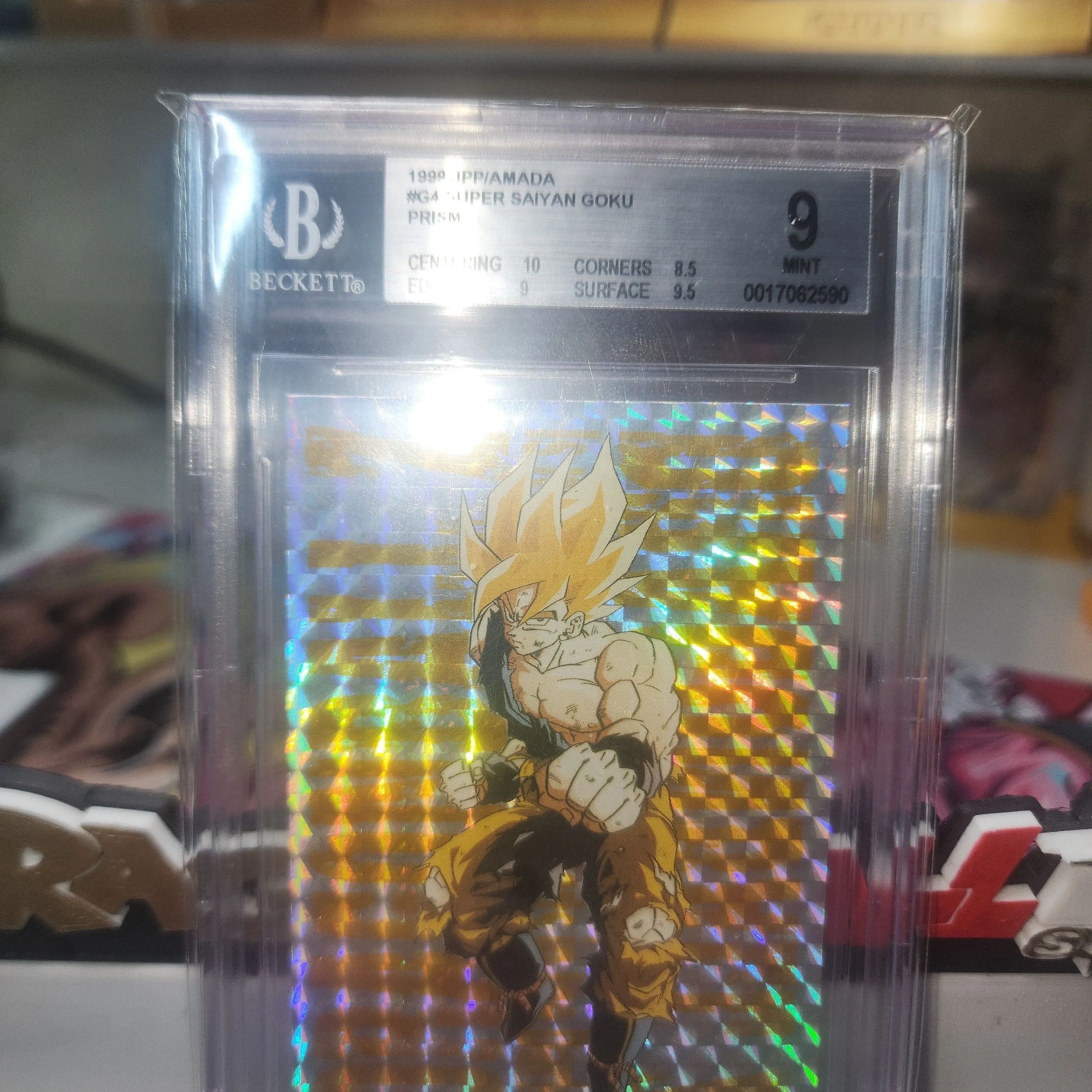 Product image for 1999 ss Son goku Amada prizm pop 1 