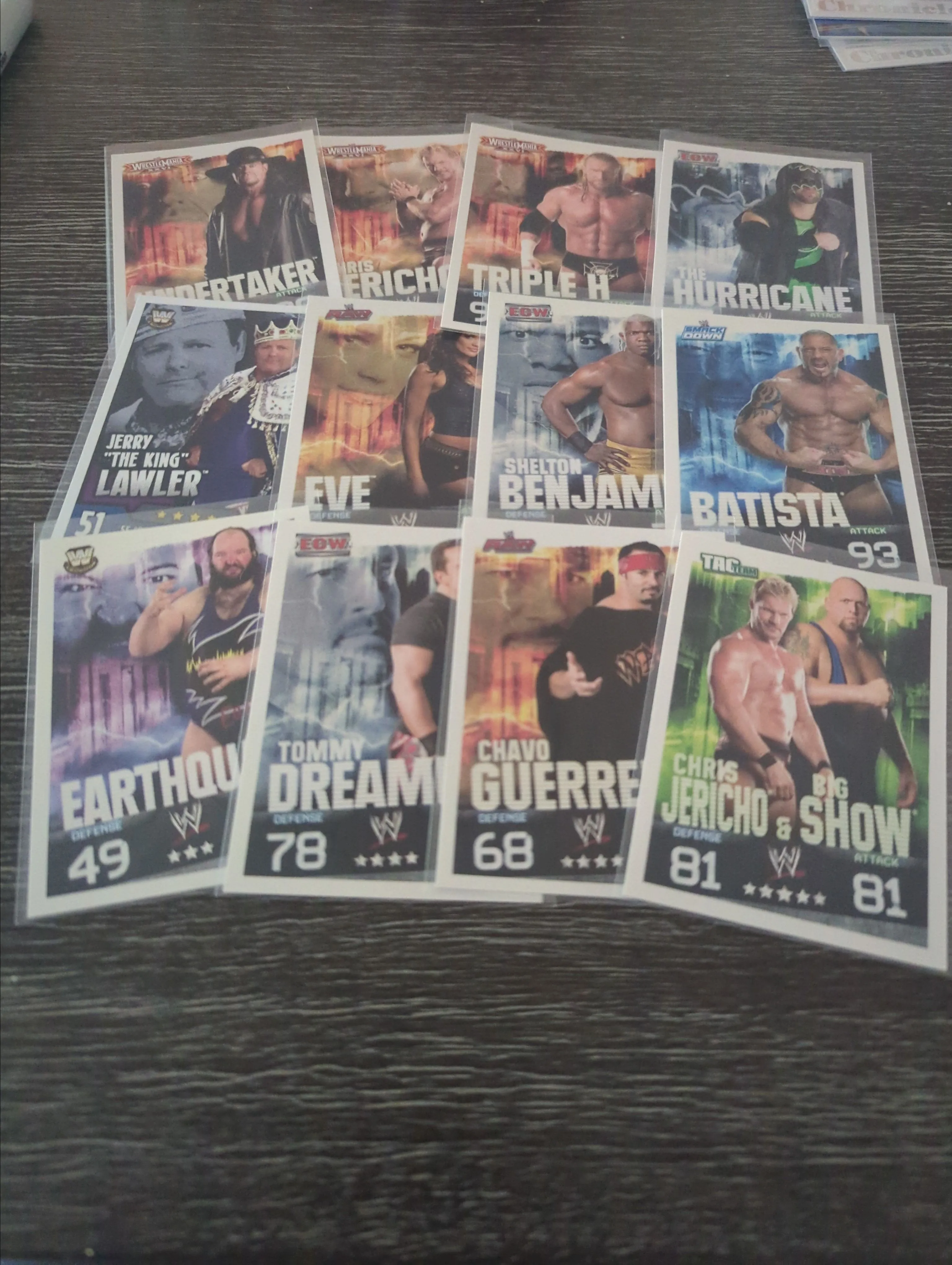 Product image for Z#105 - 23 Card Slam Attax Lot 10 cents per card