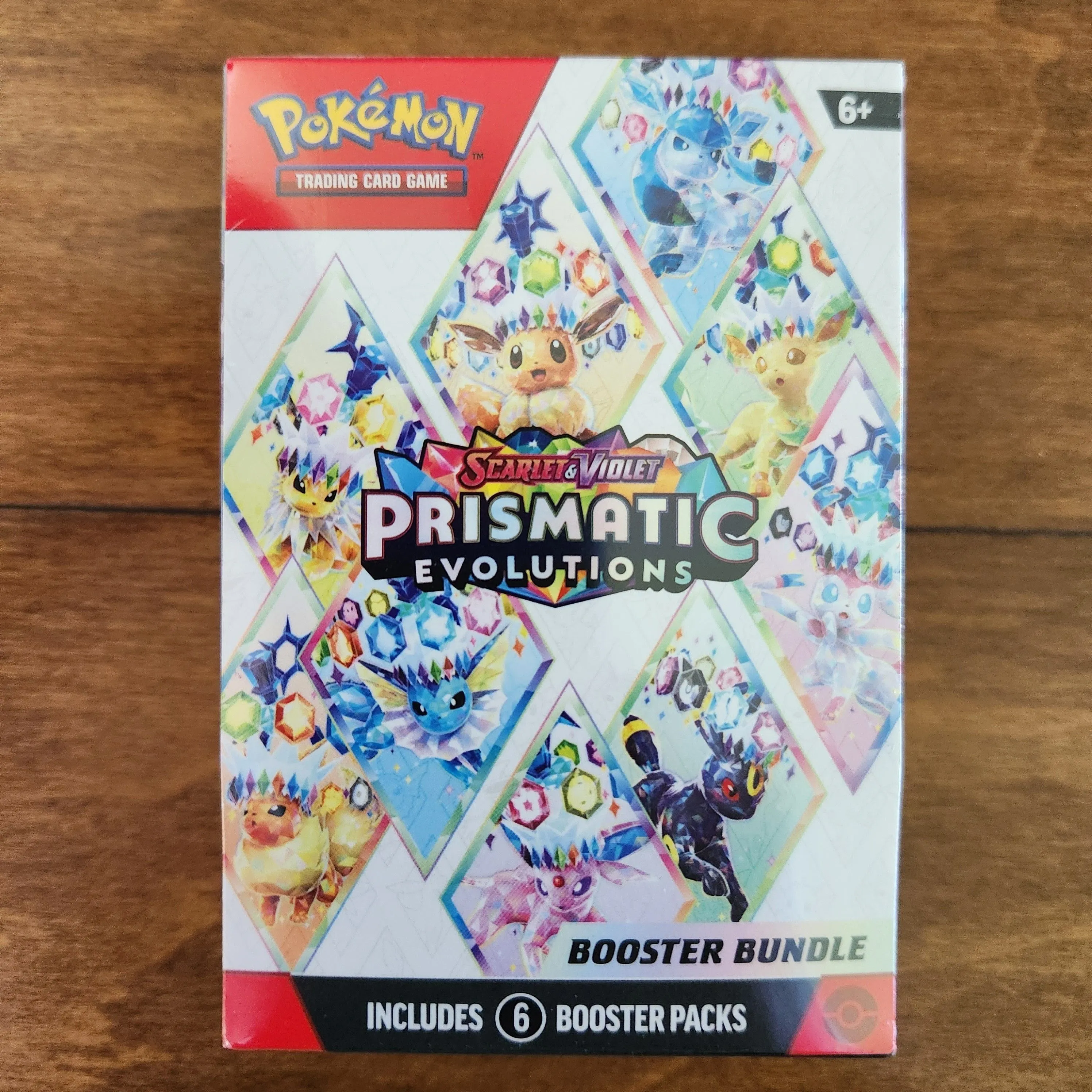 Product image for Pokemon Prismatic Evolutions Booster Bundle