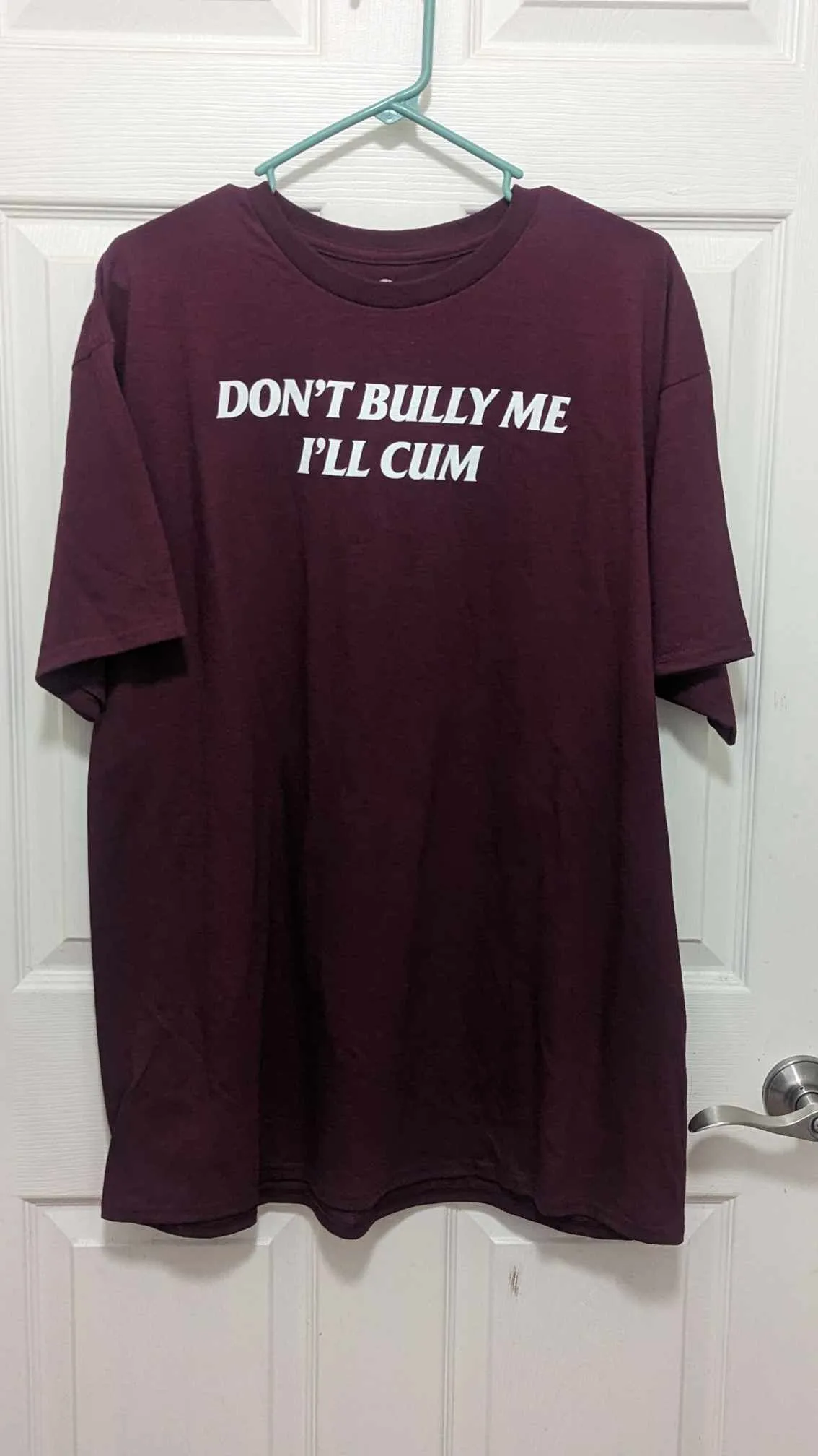 Product image for Danny Duncan Spencers NWOT  XL" Graphic Tee "Don't bully me I'll cum"