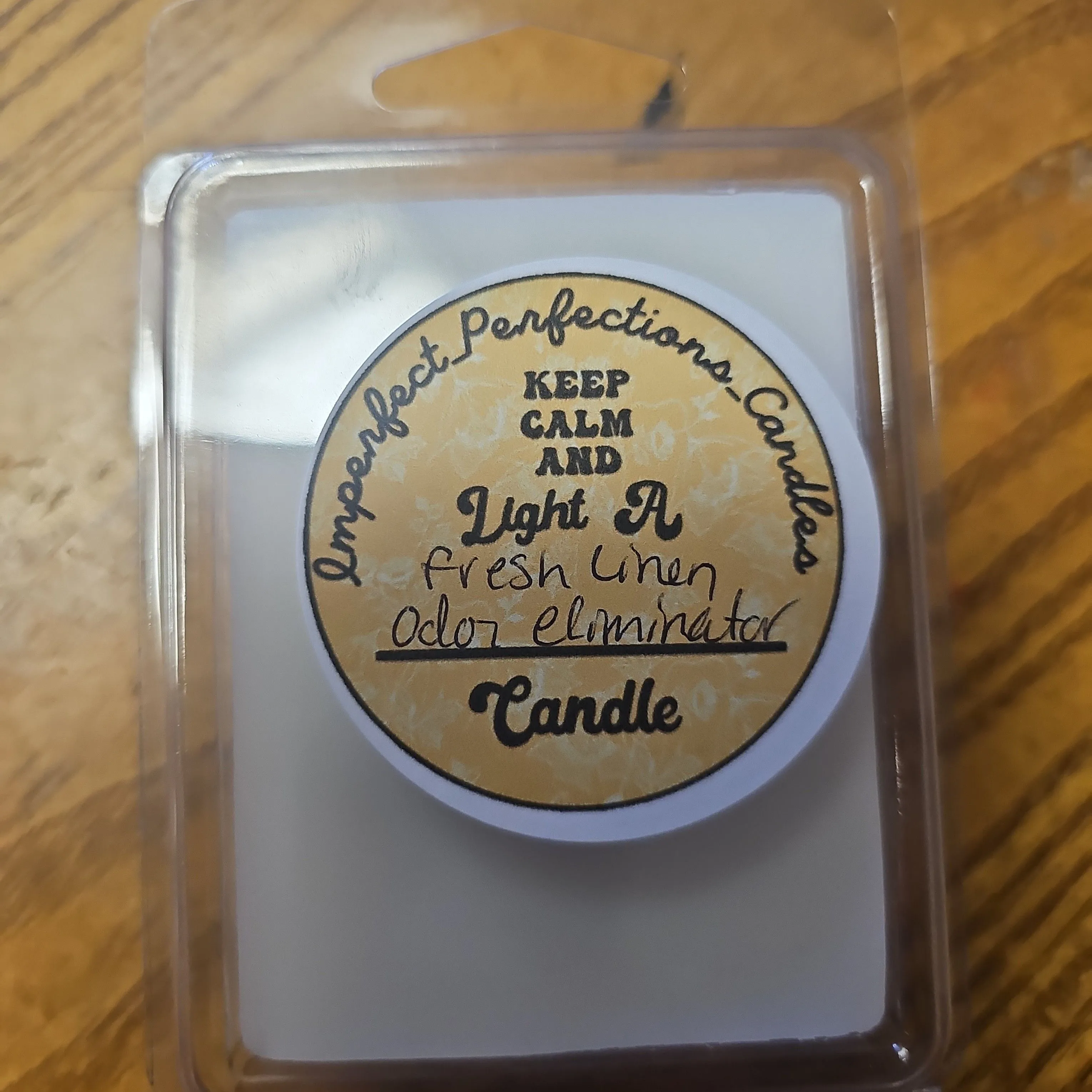 Product image for 6 cubed Fresh Linen Odor Eliminator Wax Melts