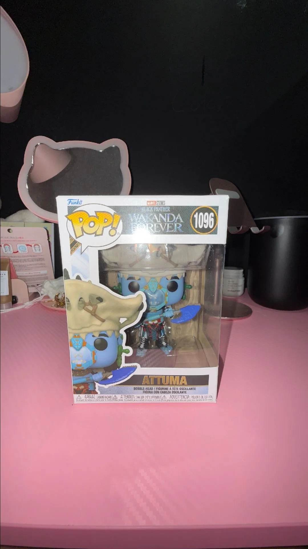 Product image for Funko POP Figure Black Panther Wakanda Forever Attuma