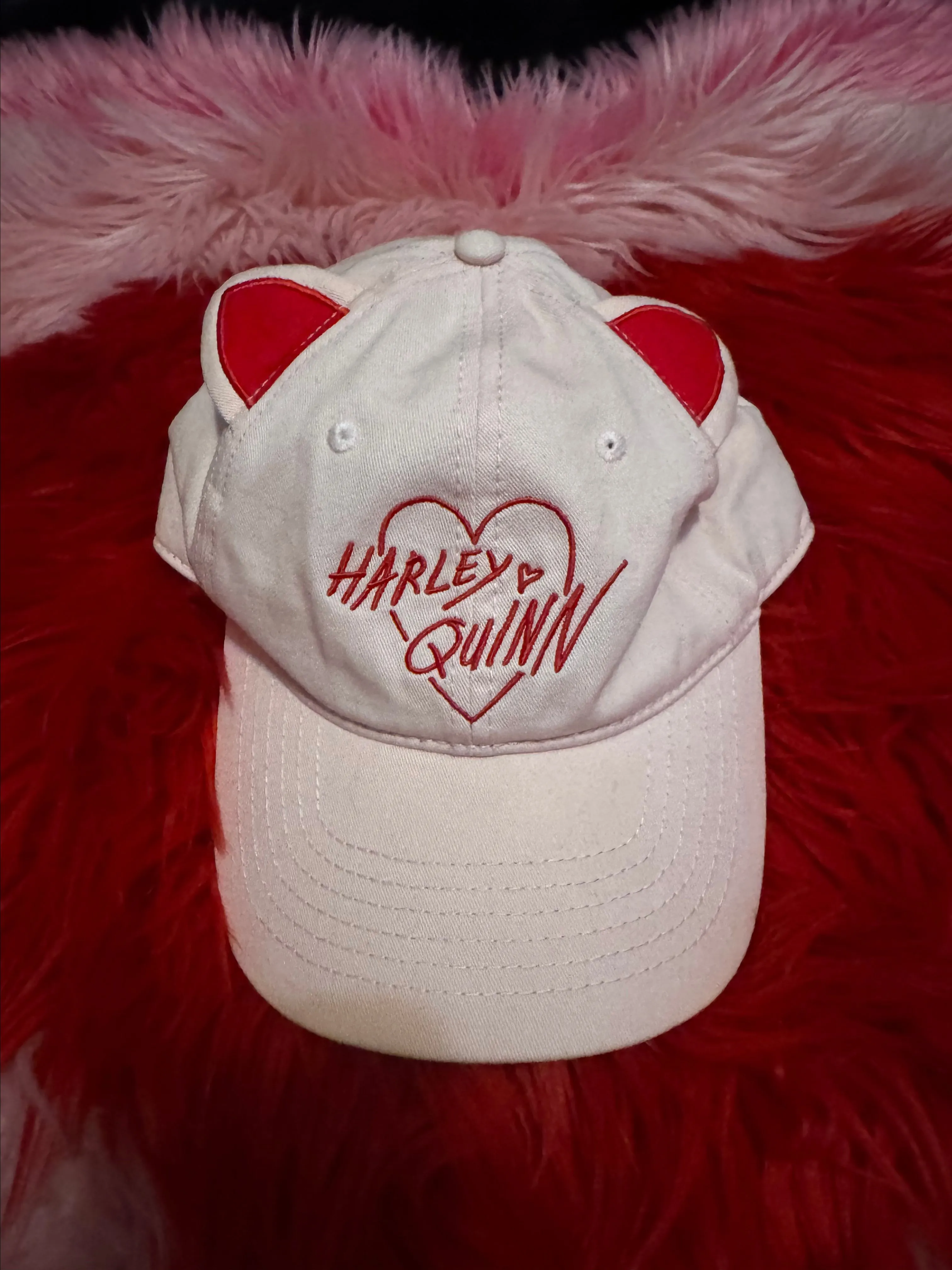 Product image for Birds of Prey Harley Quinn hat with ears