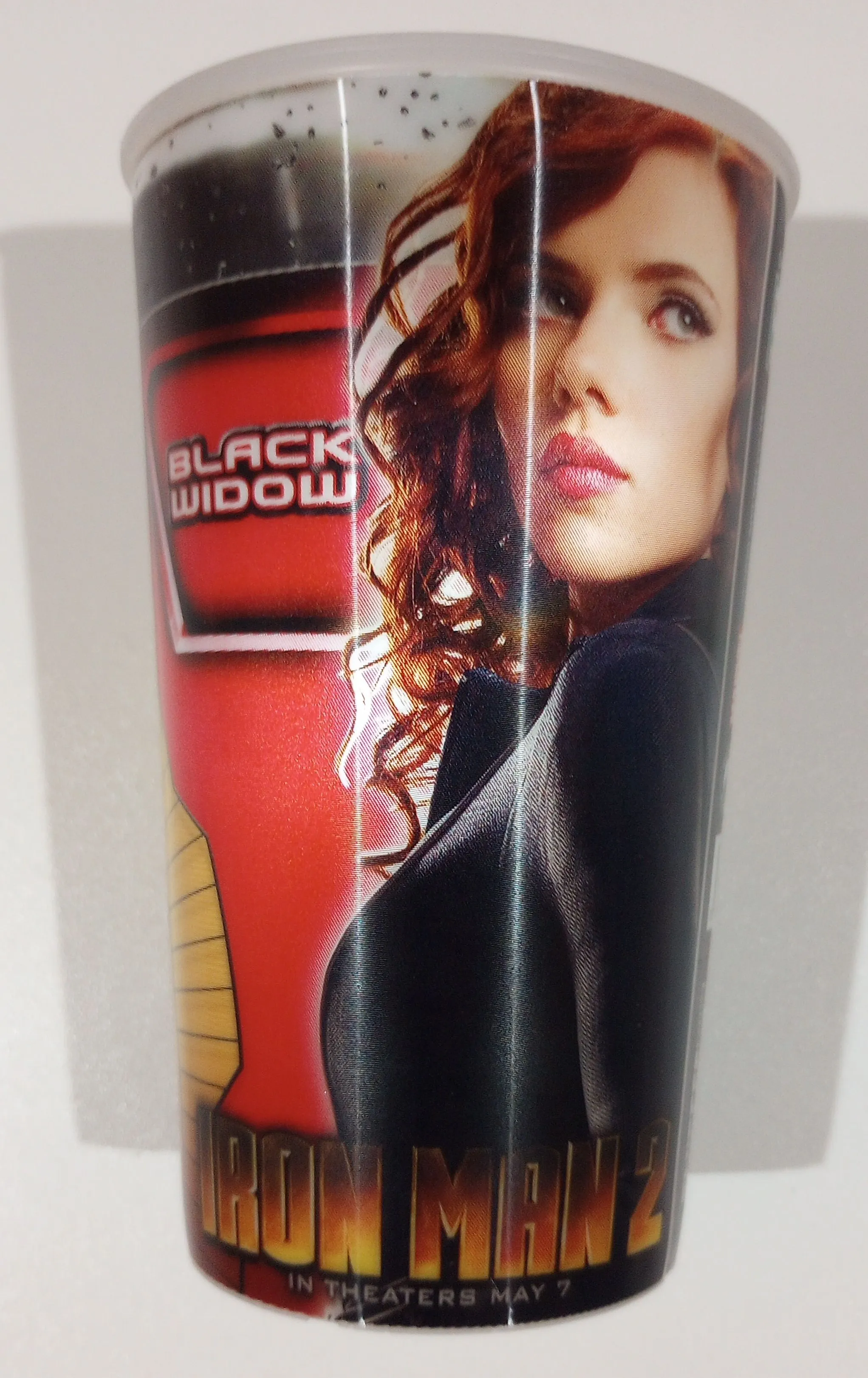 Product image for Iron Man 2 7-11 Black Widow Collectible Holo Slurpee Cup